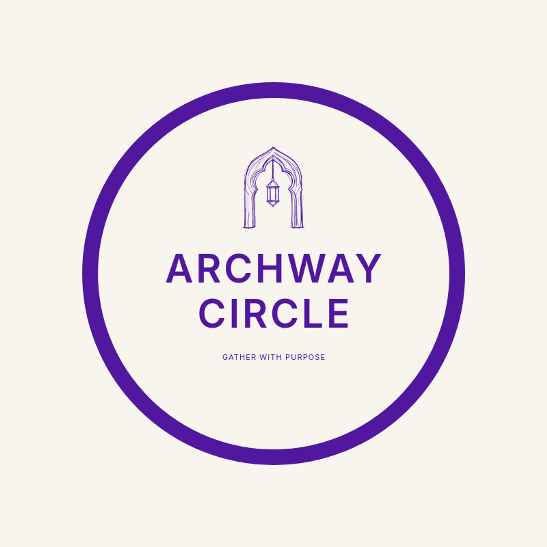Archway Circle logo for islamic