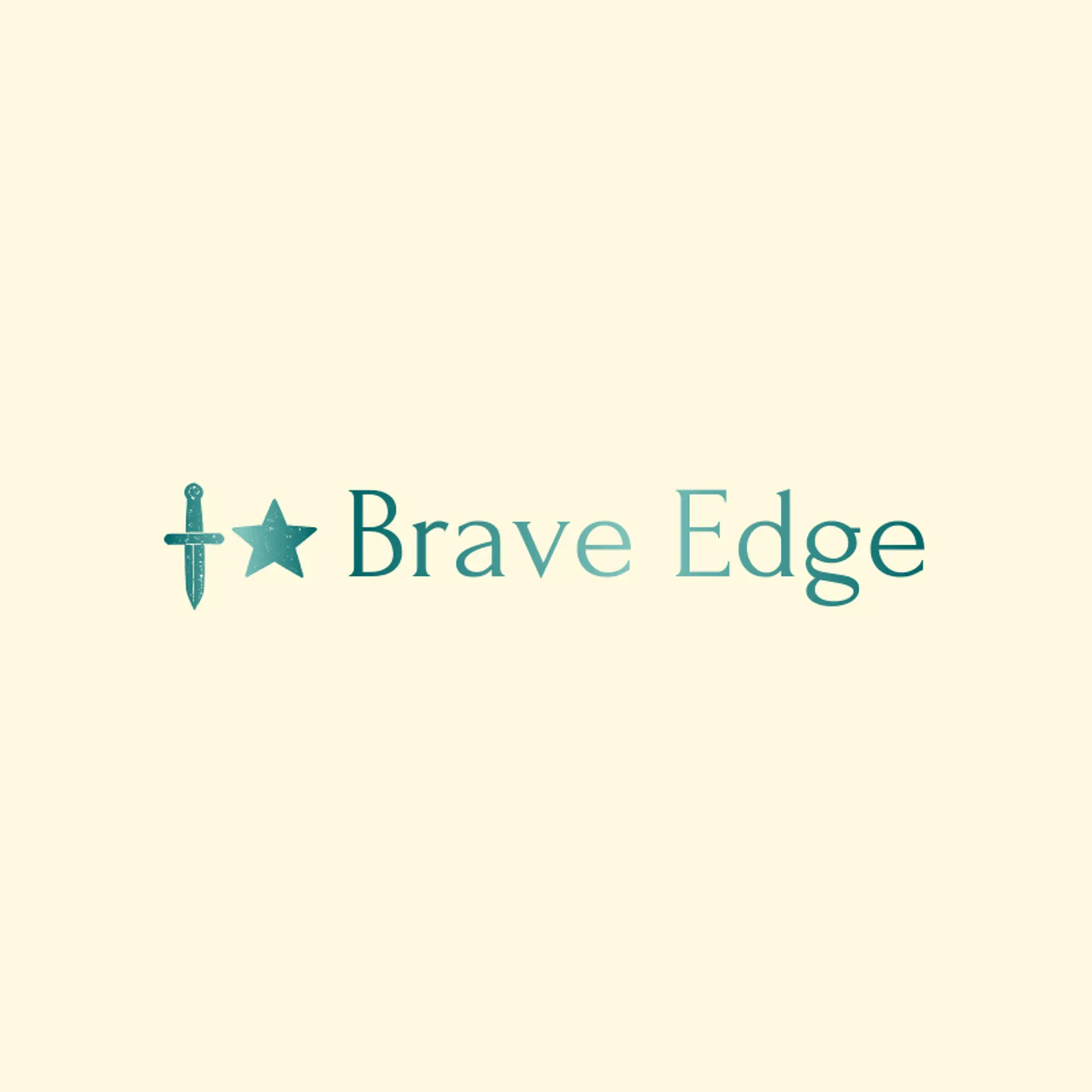 Brave Edge logo for family crest