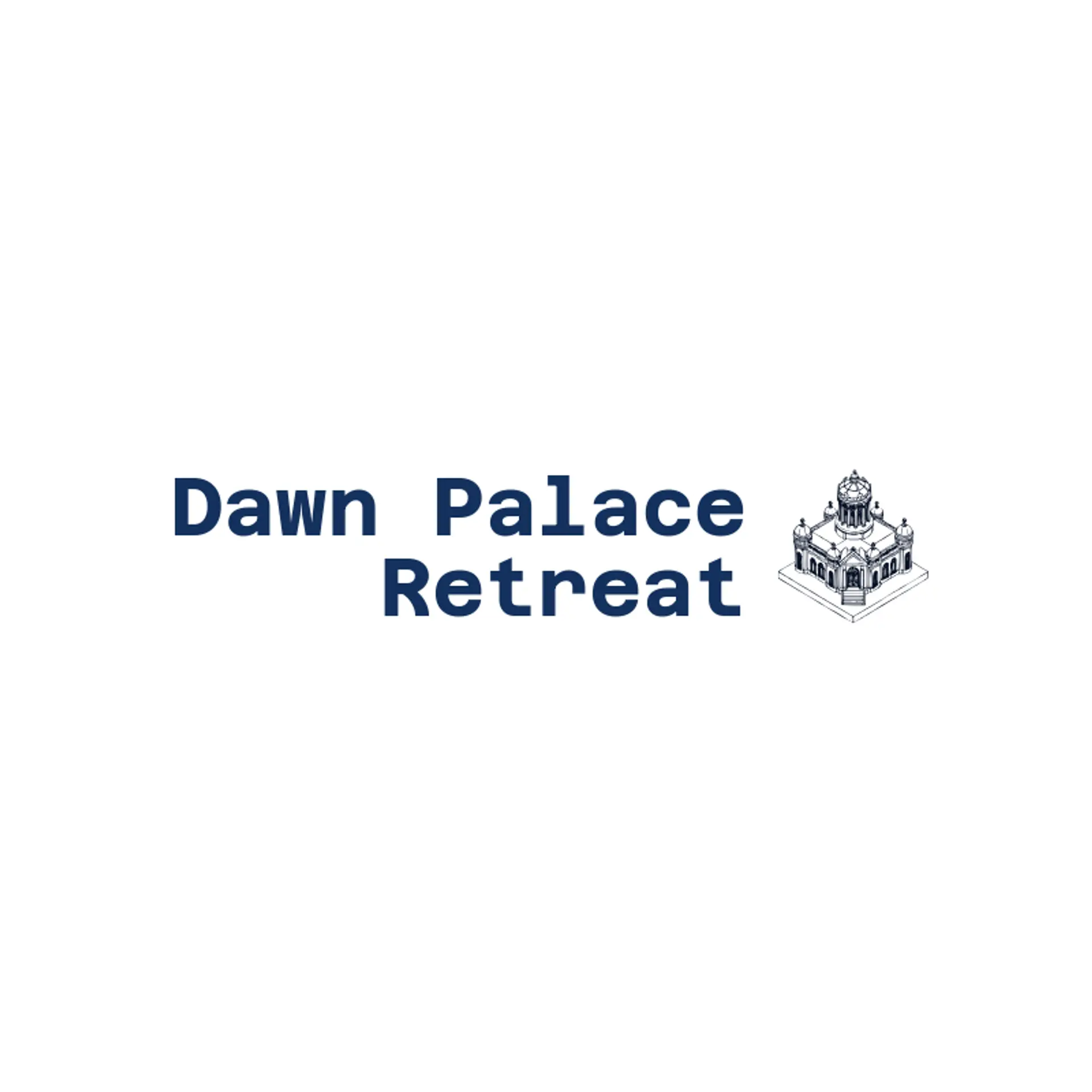 Dawn Palace Retreat logo for palace