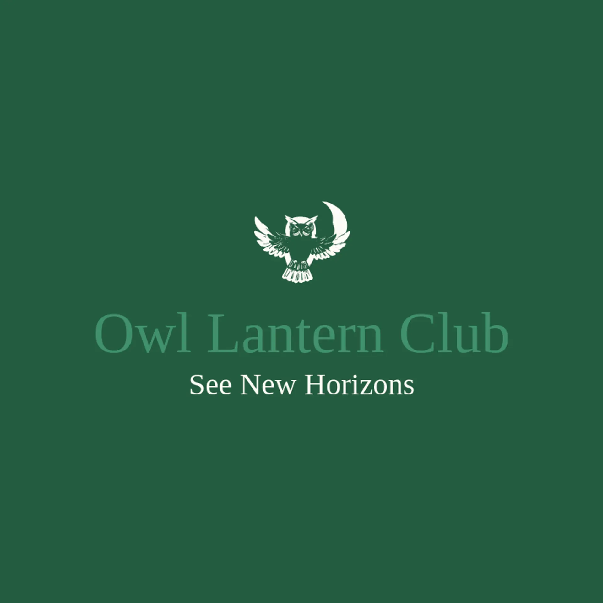 Owl Lantern Club logo for wings