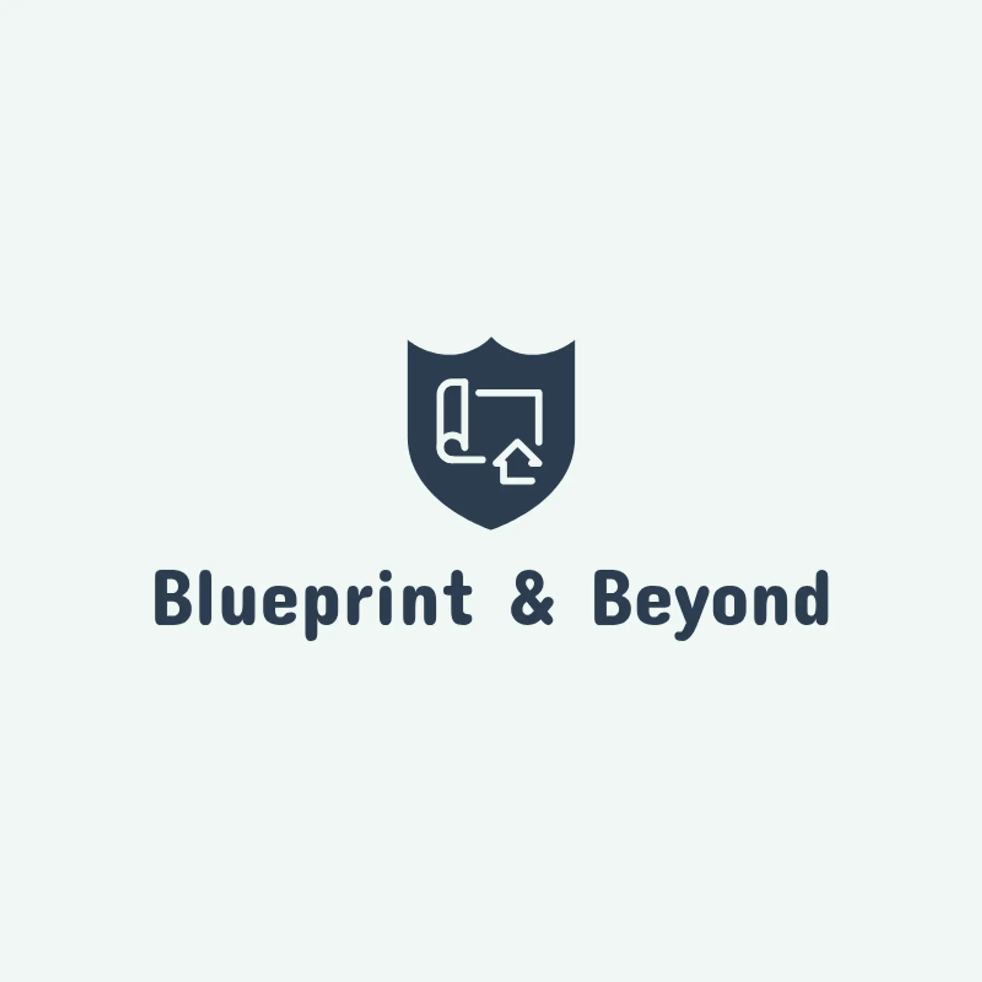 Blueprint & Beyond logo for construction designer