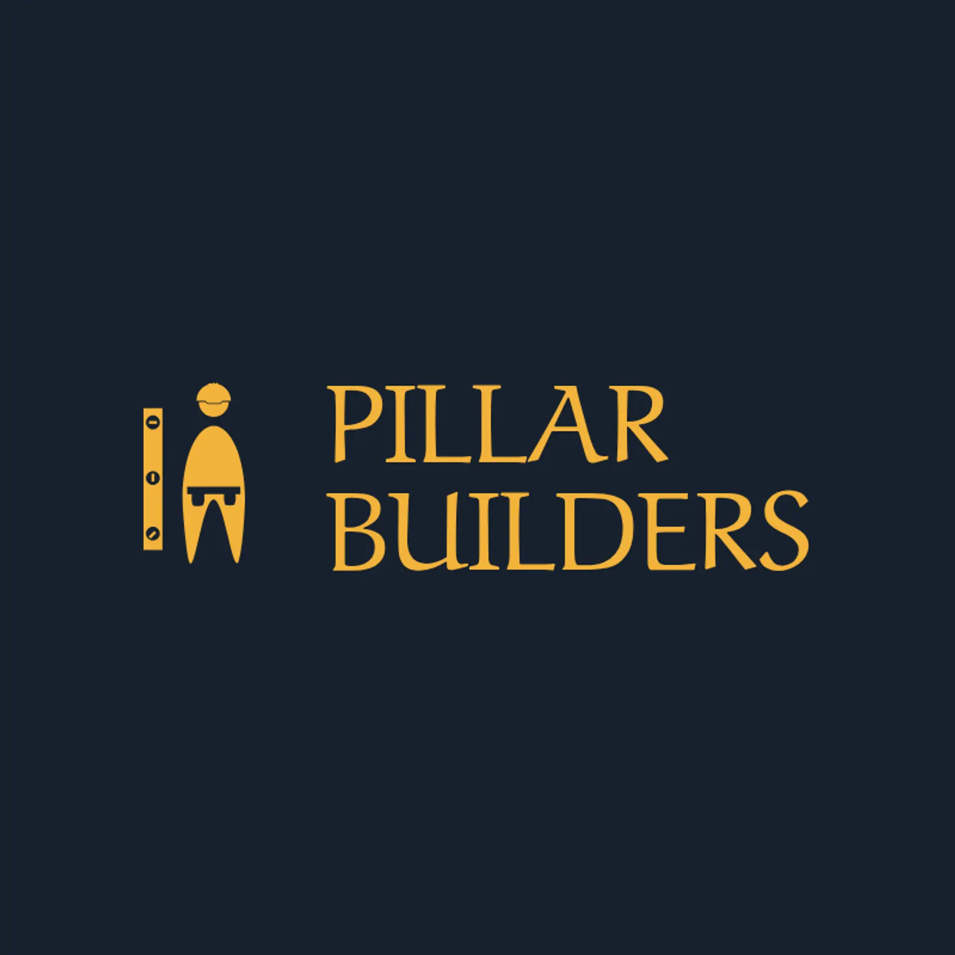 Pillar Builders logo for general construction