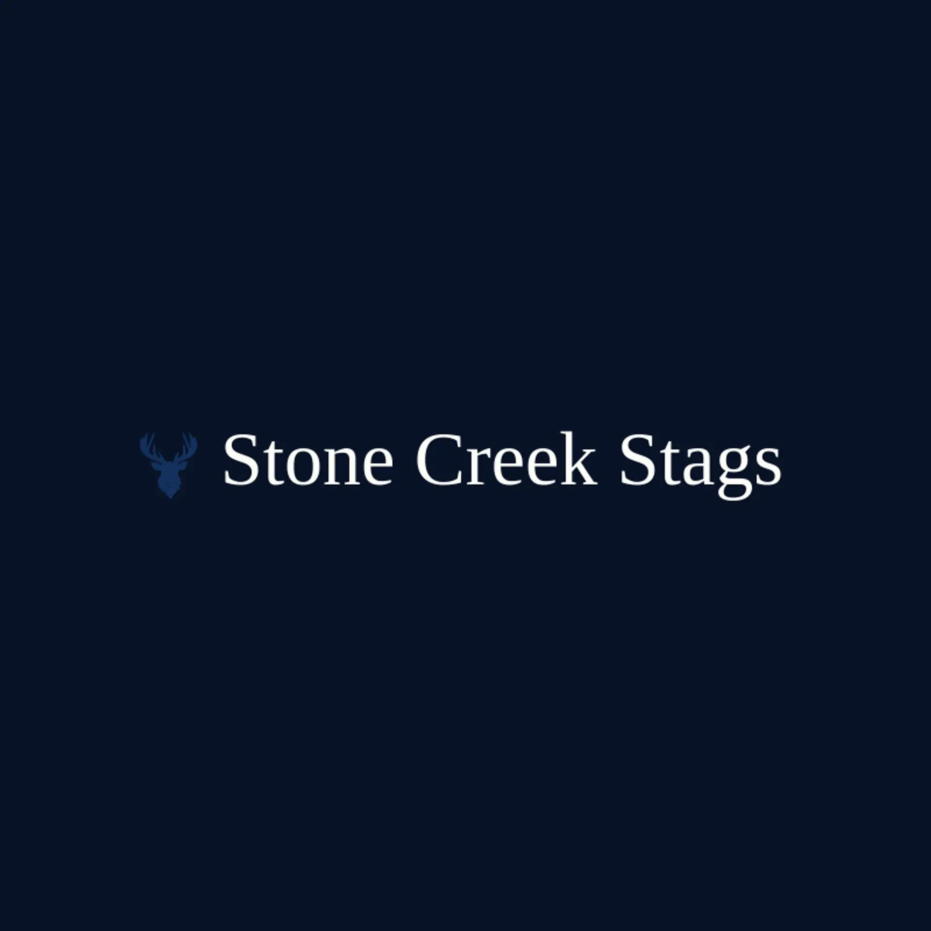 Stone Creek Stags logo for deer hunting