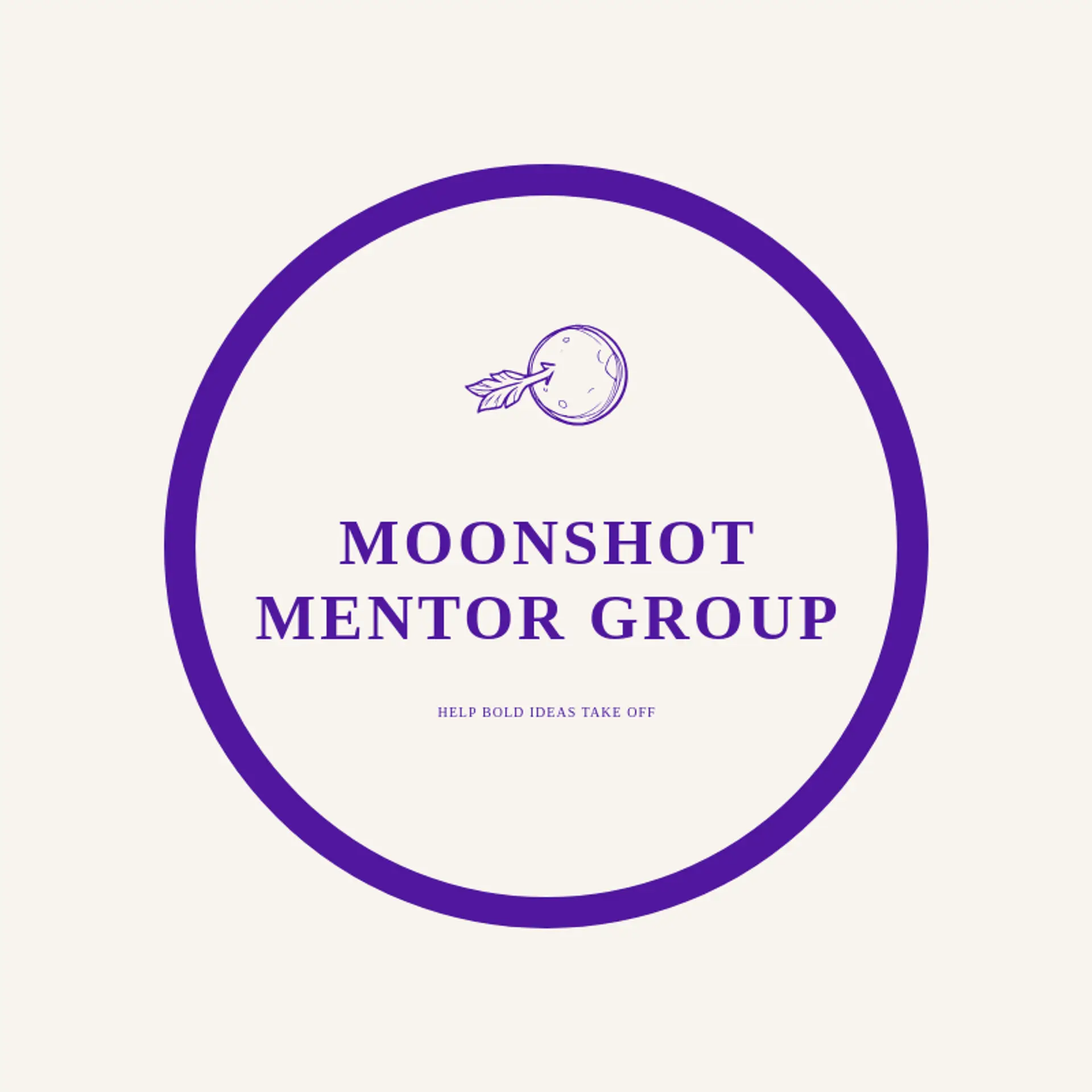 Moonshot Mentor Group logo for sci fi