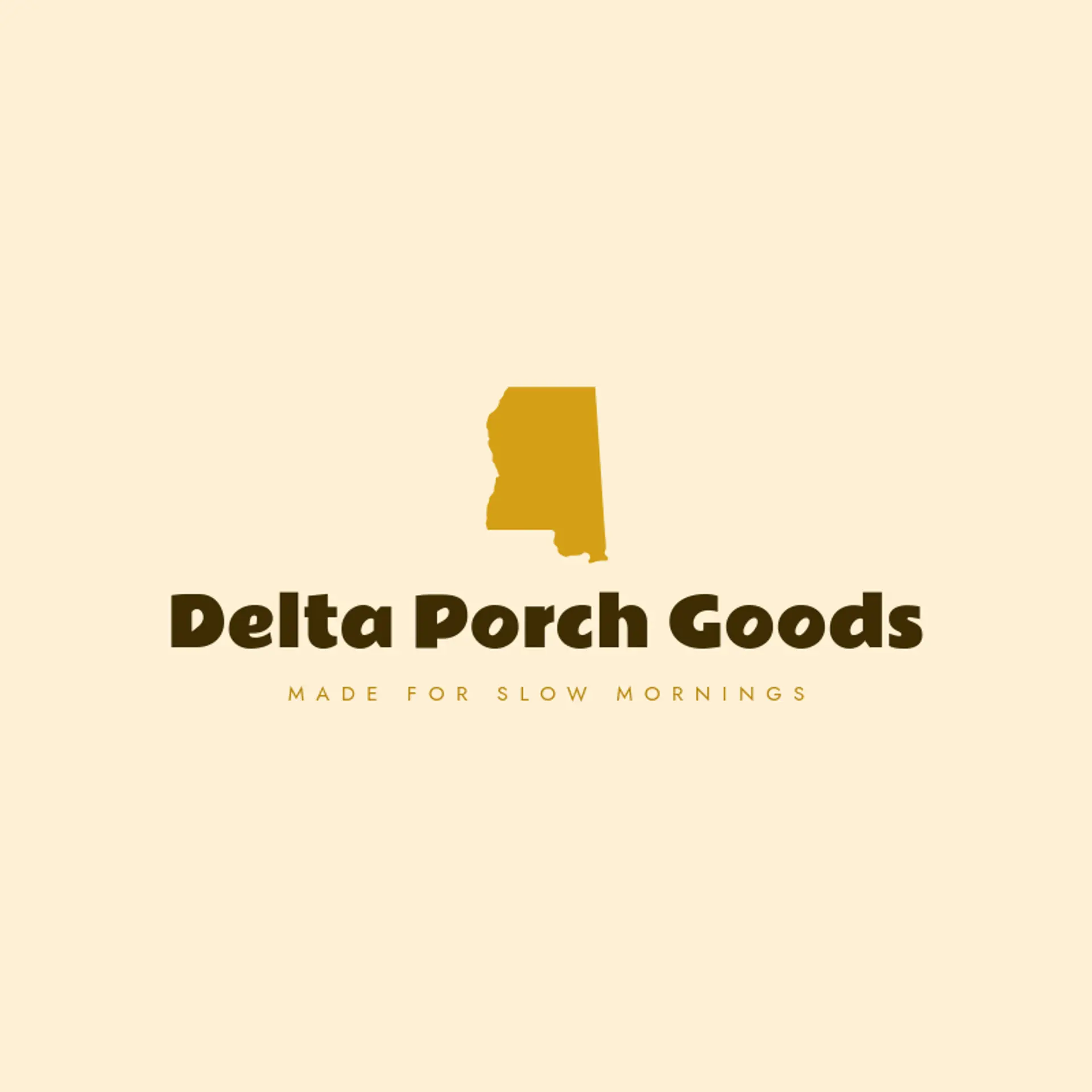 Delta Porch Goods logo for mississippi