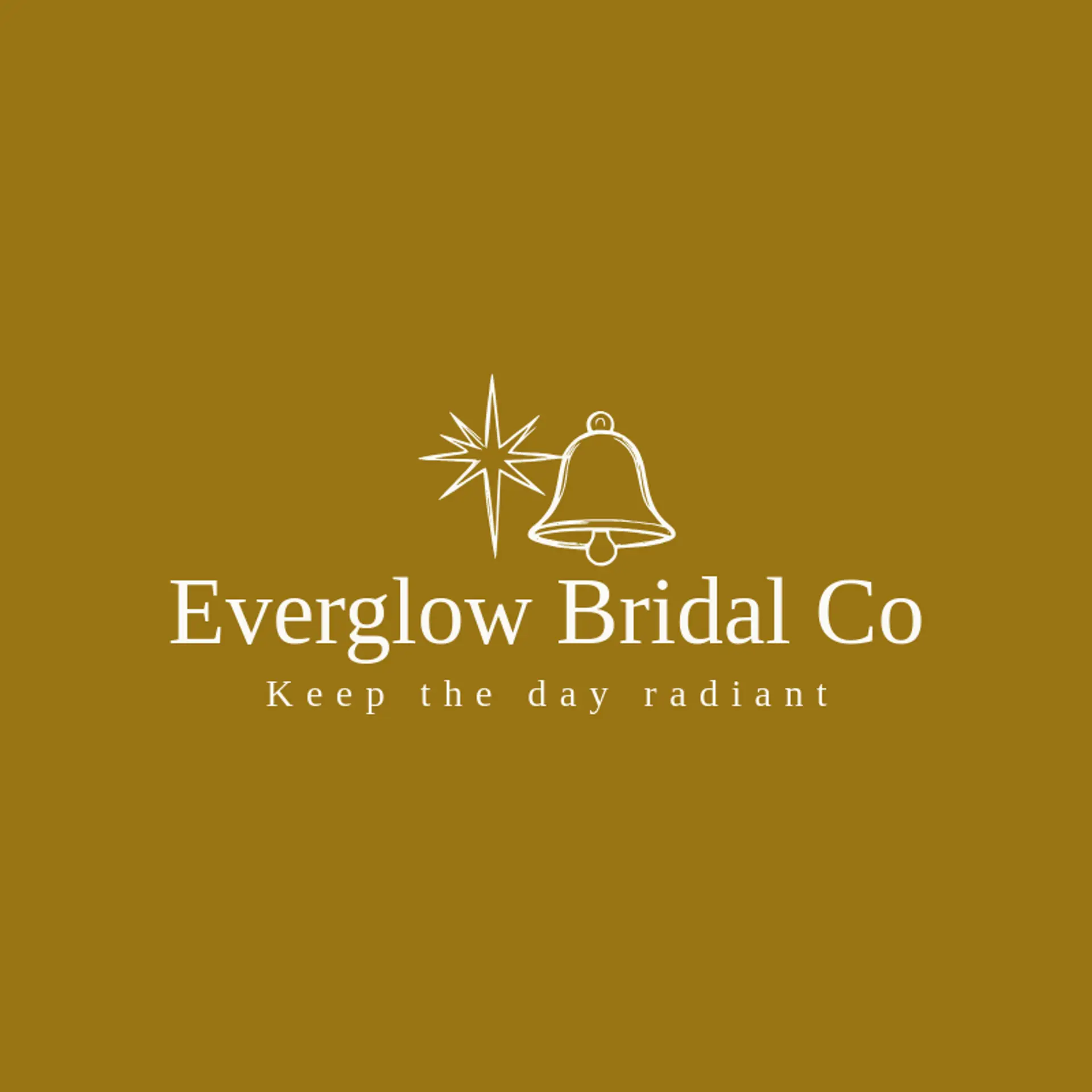 Everglow Bridal Co logo for sparkle
