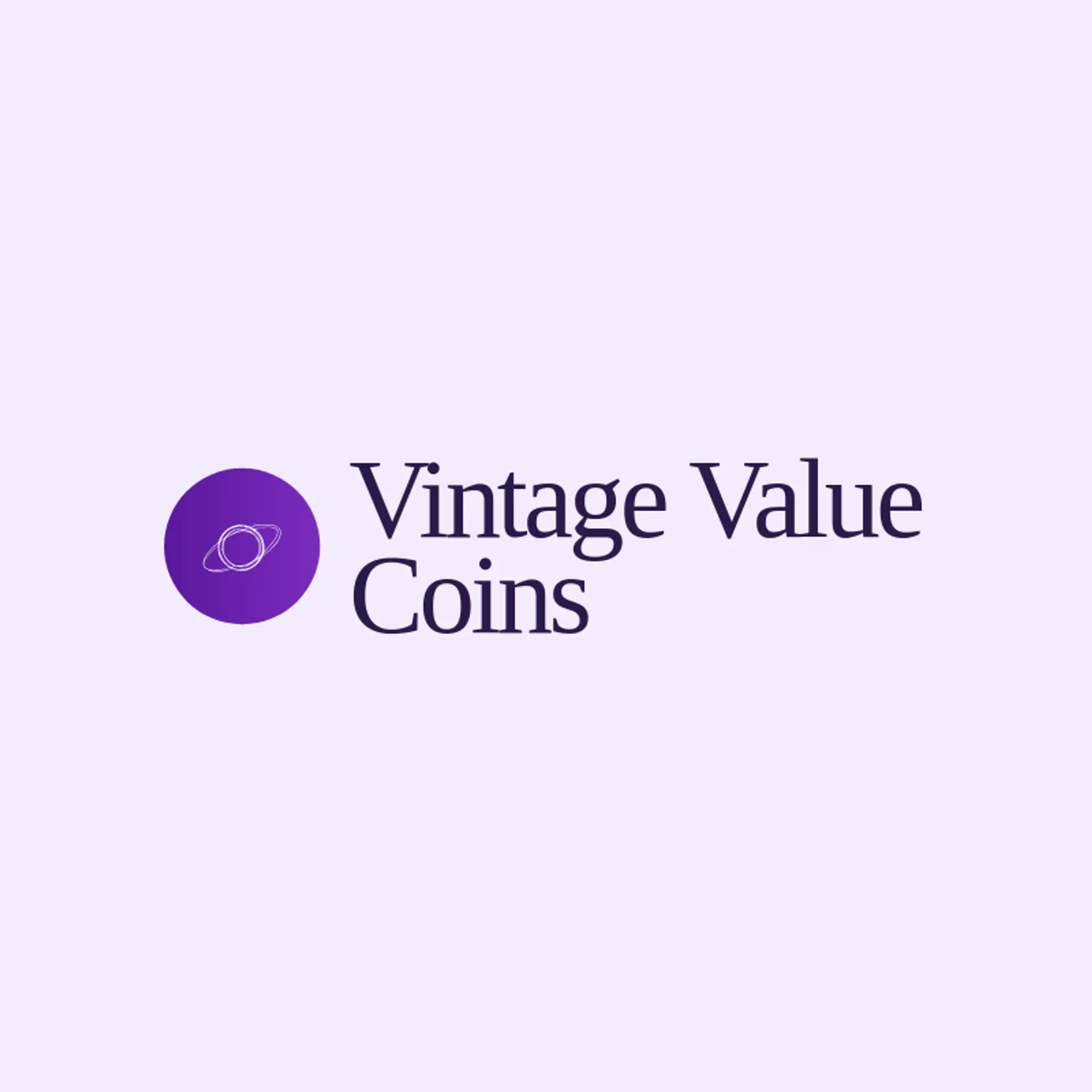 Vintage Value Coins logo for coin