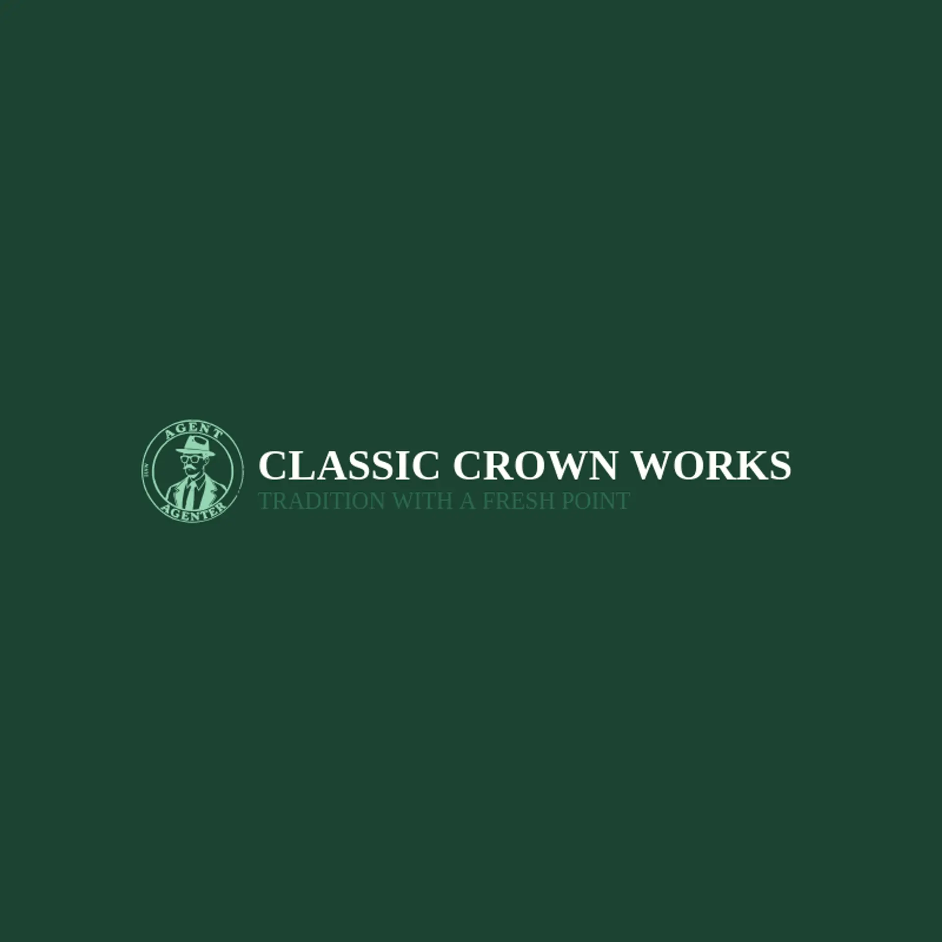 Classic Crown Works logo for Fedora Logo Ideas