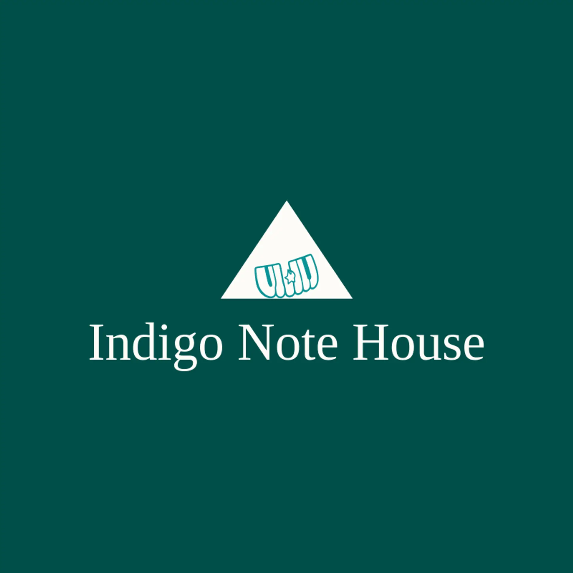 Indigo Note House logo for keyboard