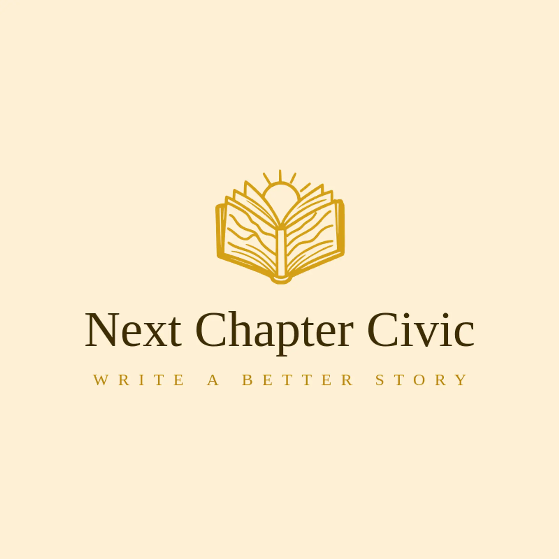 Next Chapter Civic logo for democracy