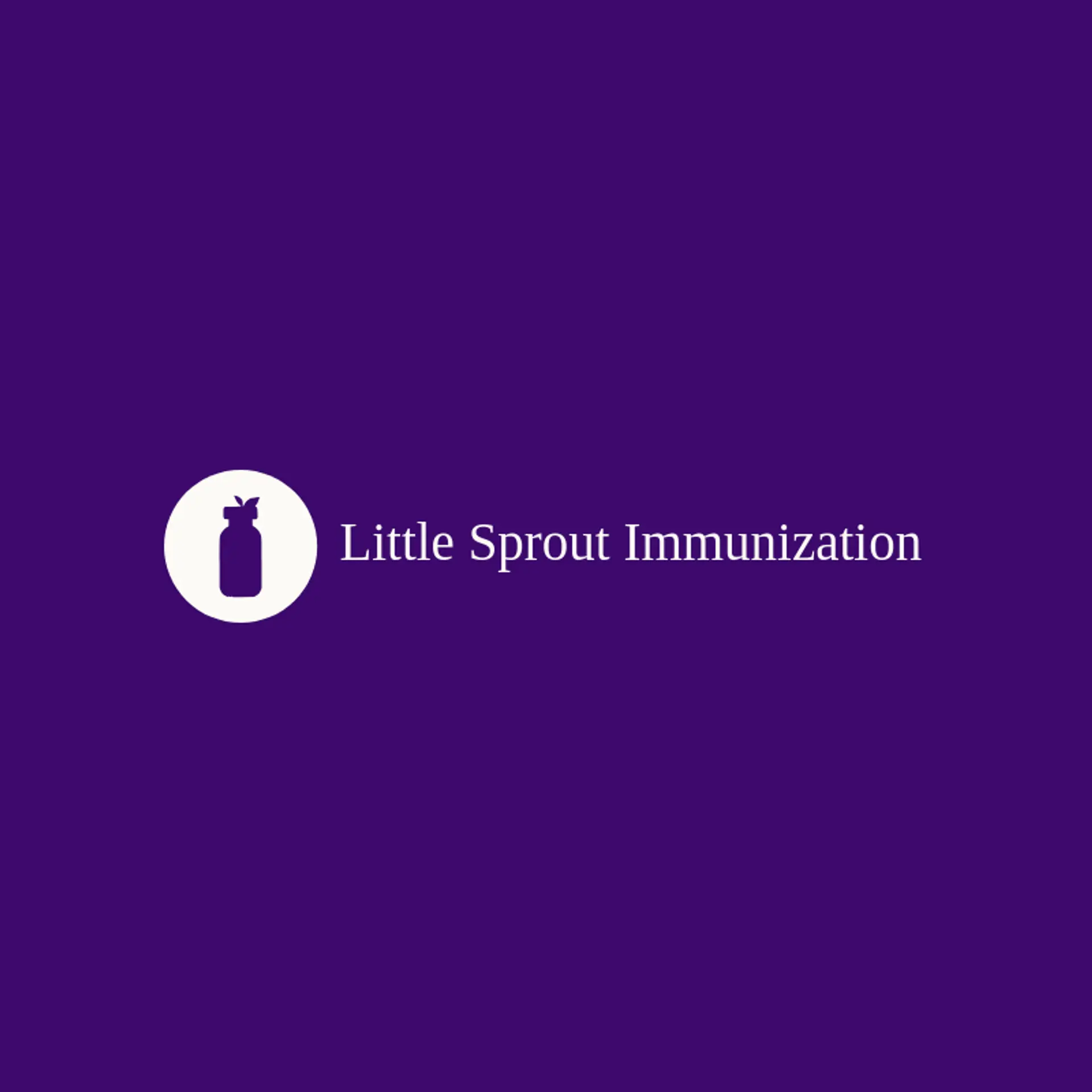 Little Sprout Immunization logo for vaccine