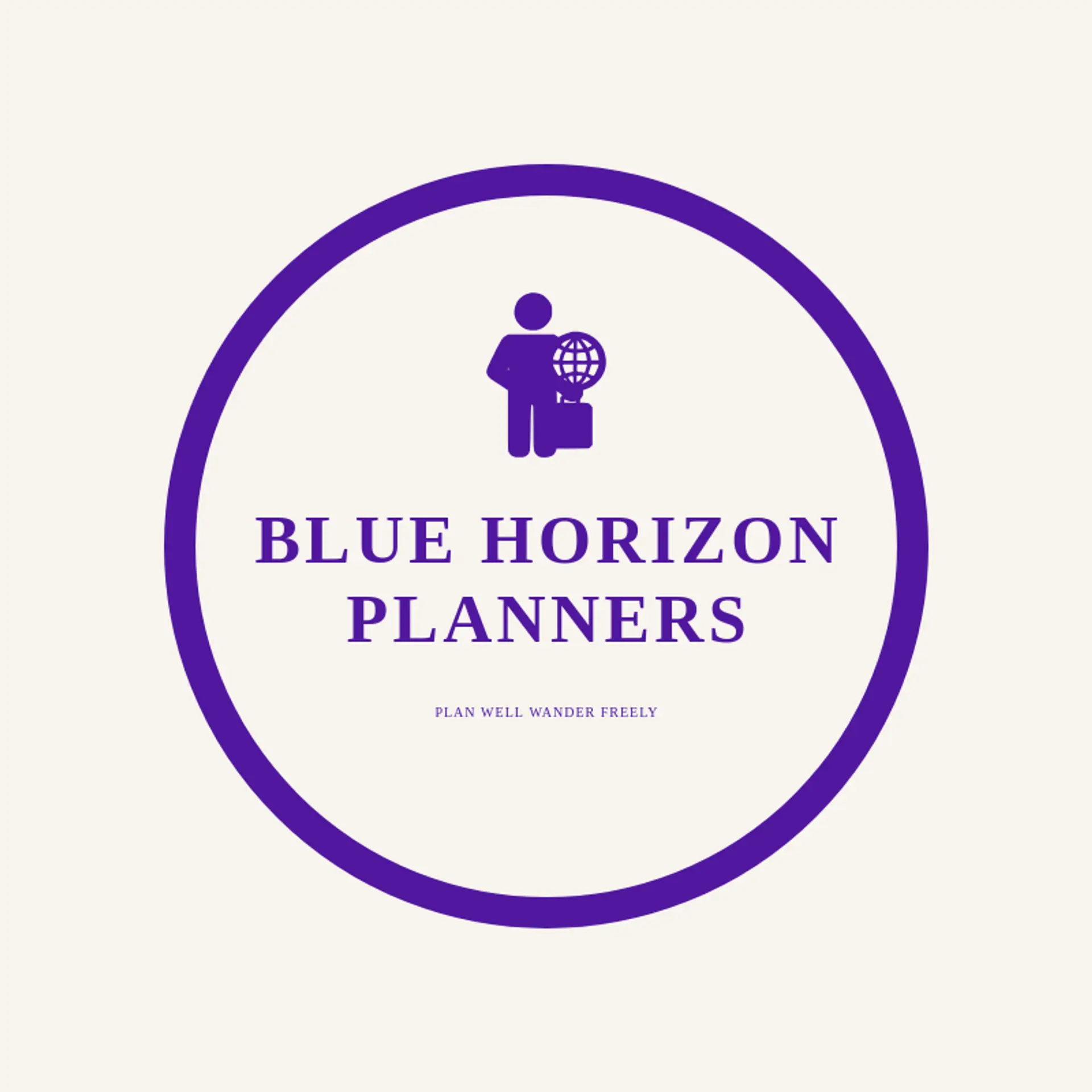 Blue Horizon Planners logo for travel agent