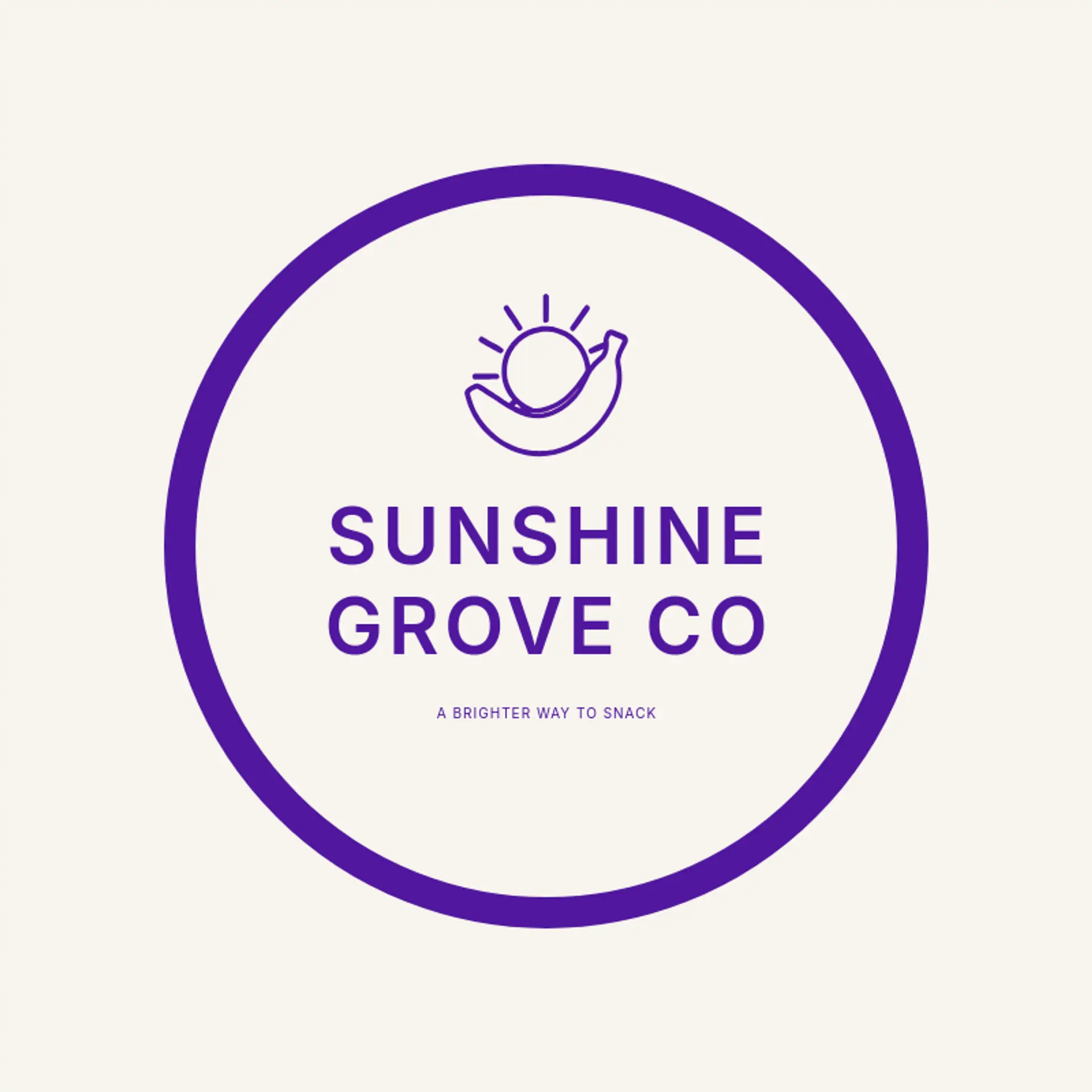 Sunshine Grove Co logo for banana