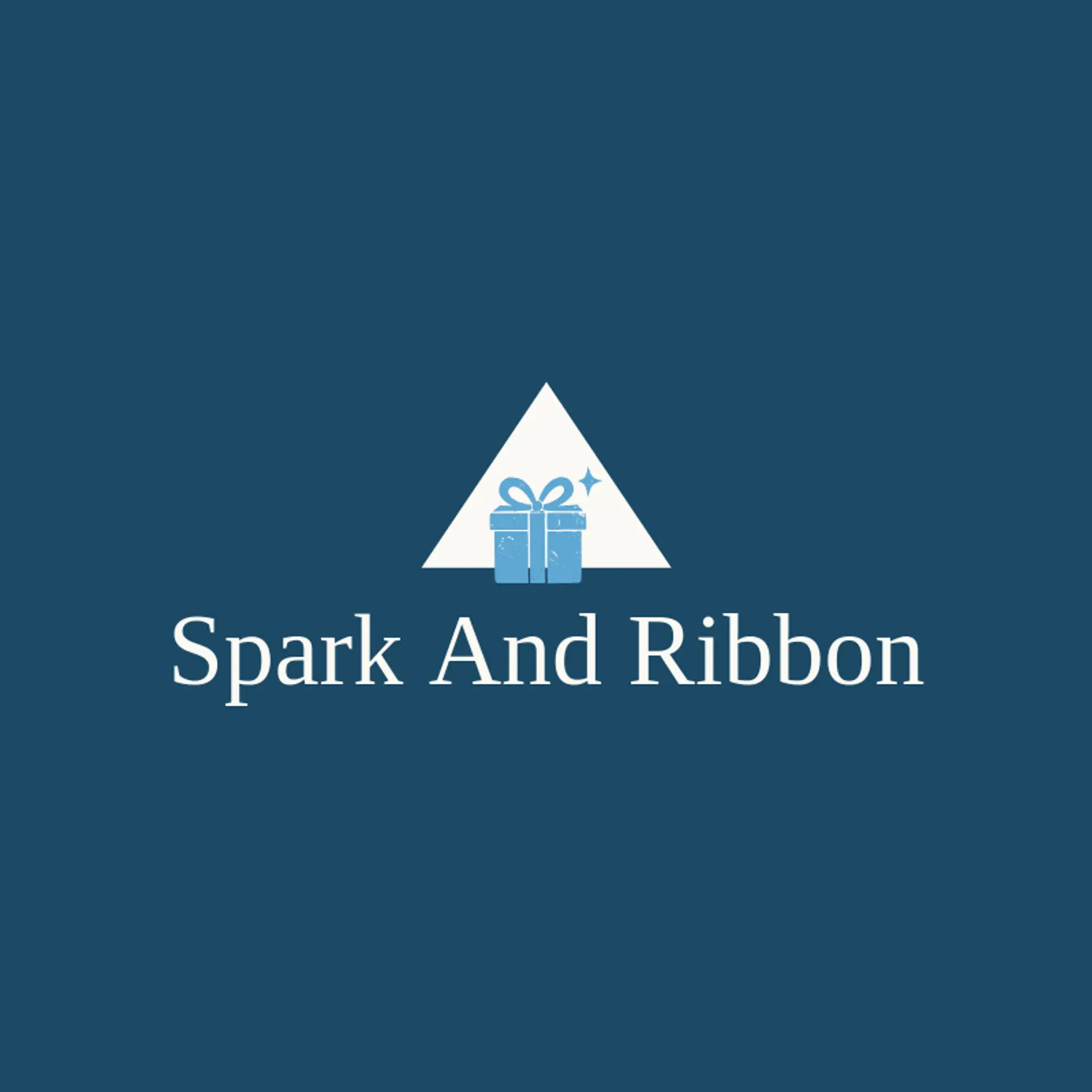 Spark and Ribbon logo for gift