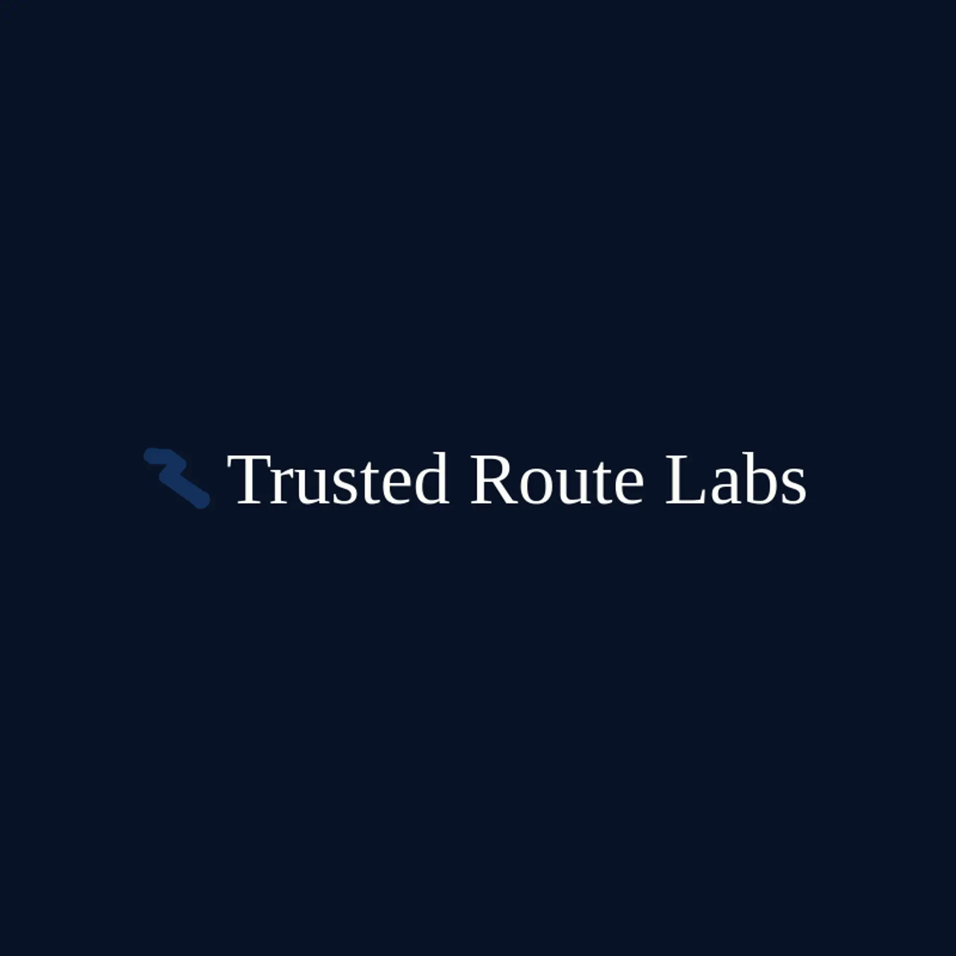 Trusted Route Labs logo for cyber