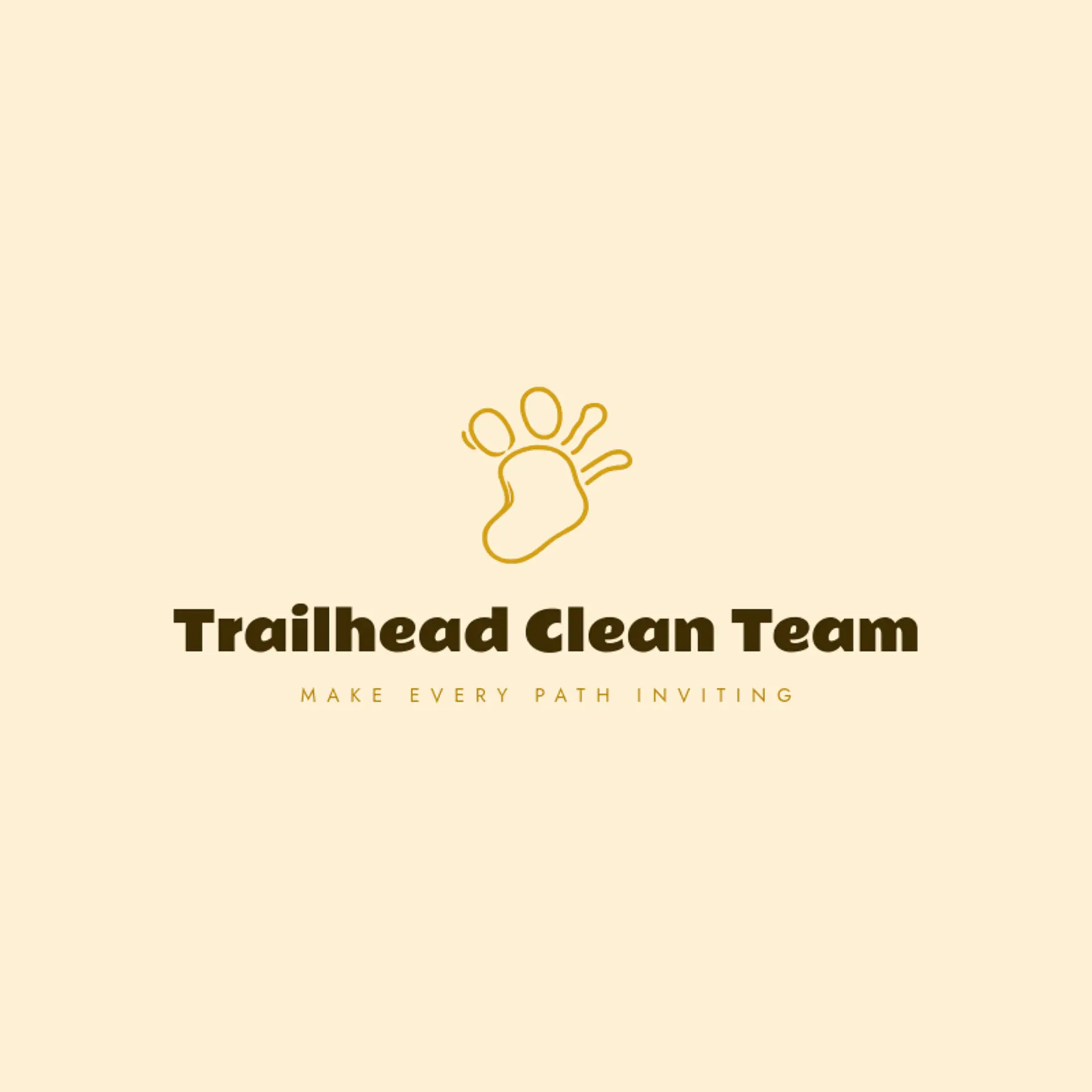 Trailhead Clean Team logo for pressure wash