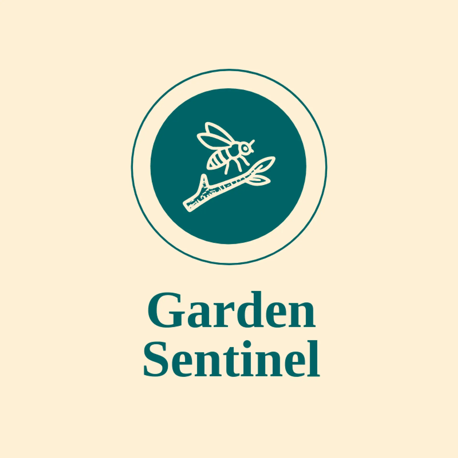 Garden Sentinel logo for wasp