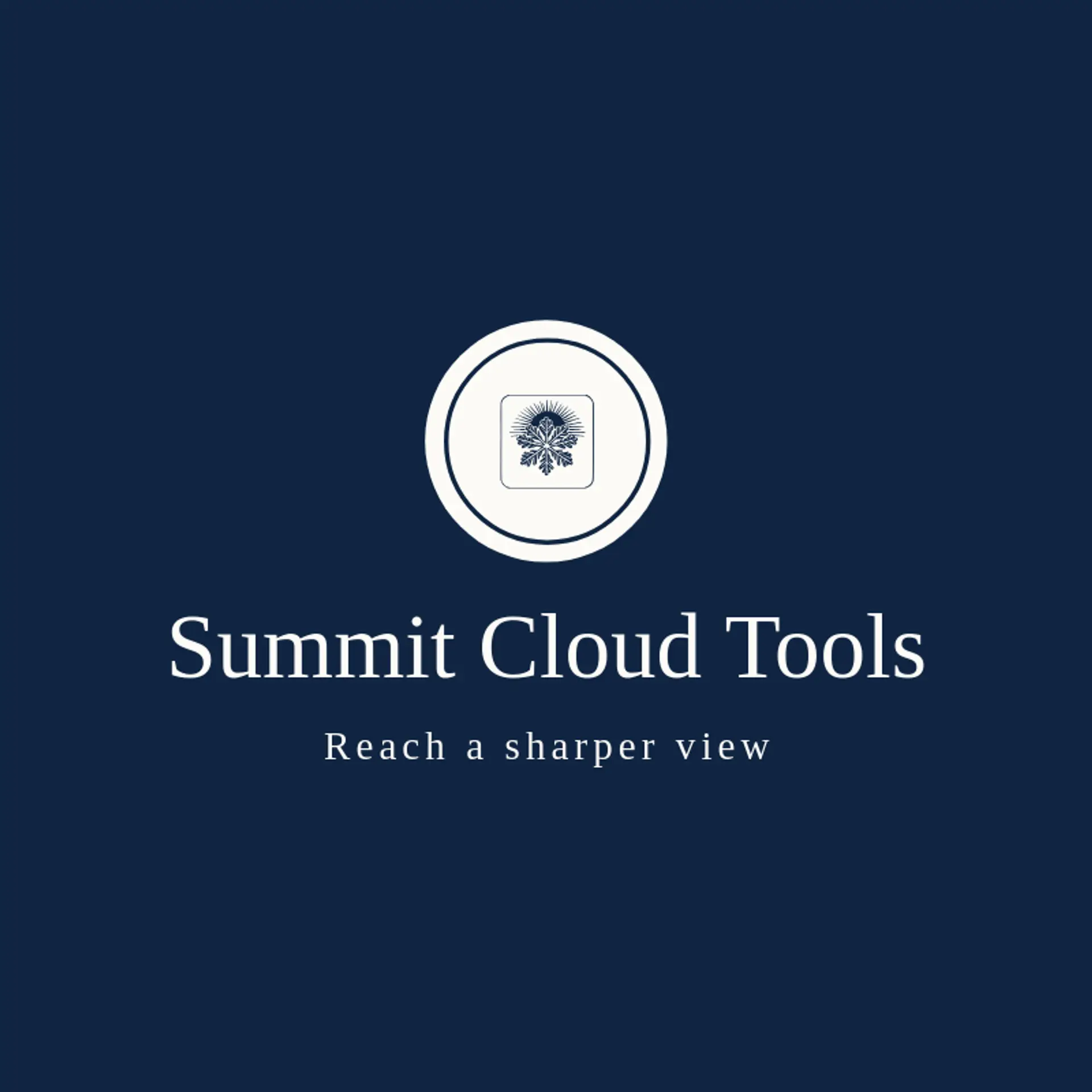 Summit Cloud Tools logo for snowflake
