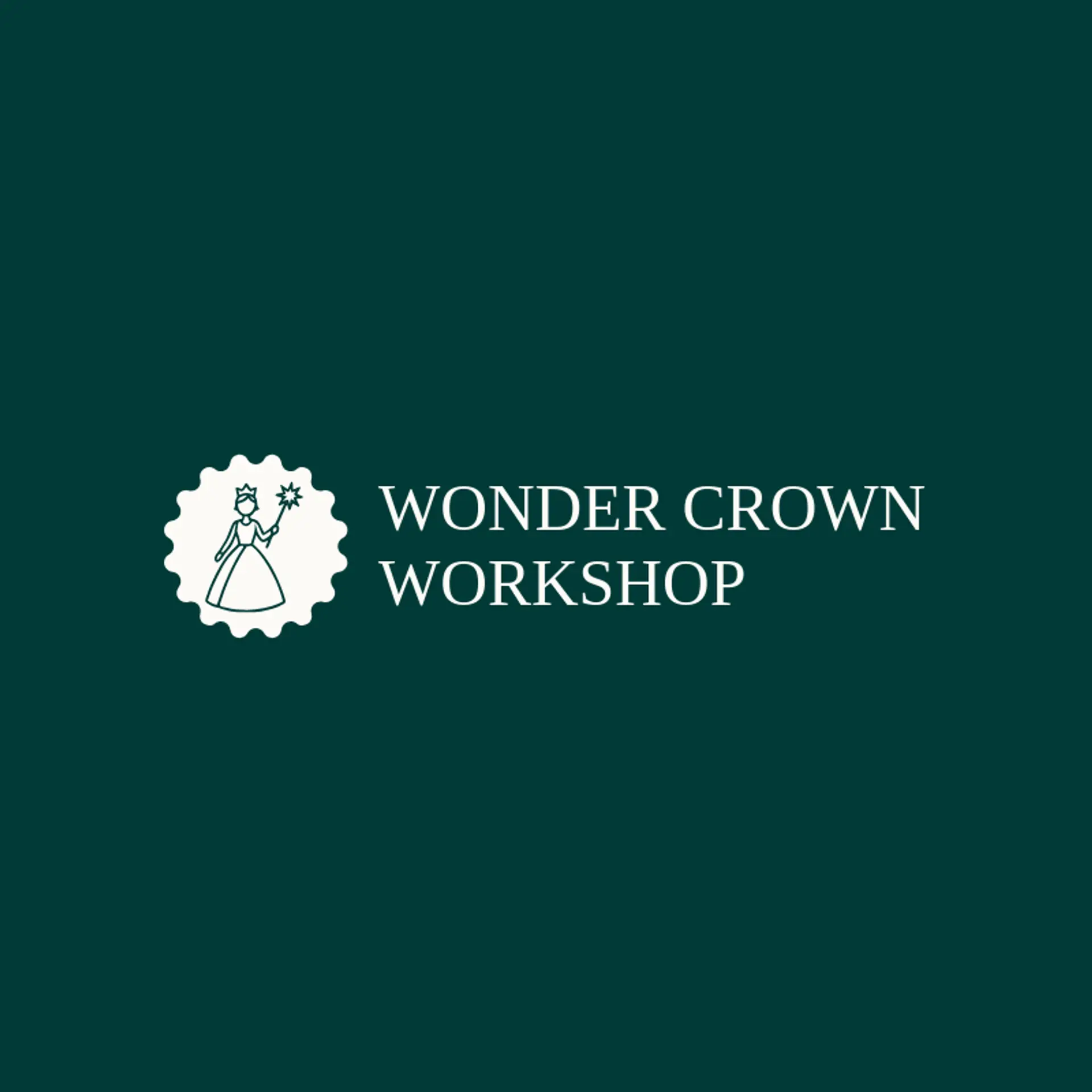 Wonder Crown Workshop logo for princess