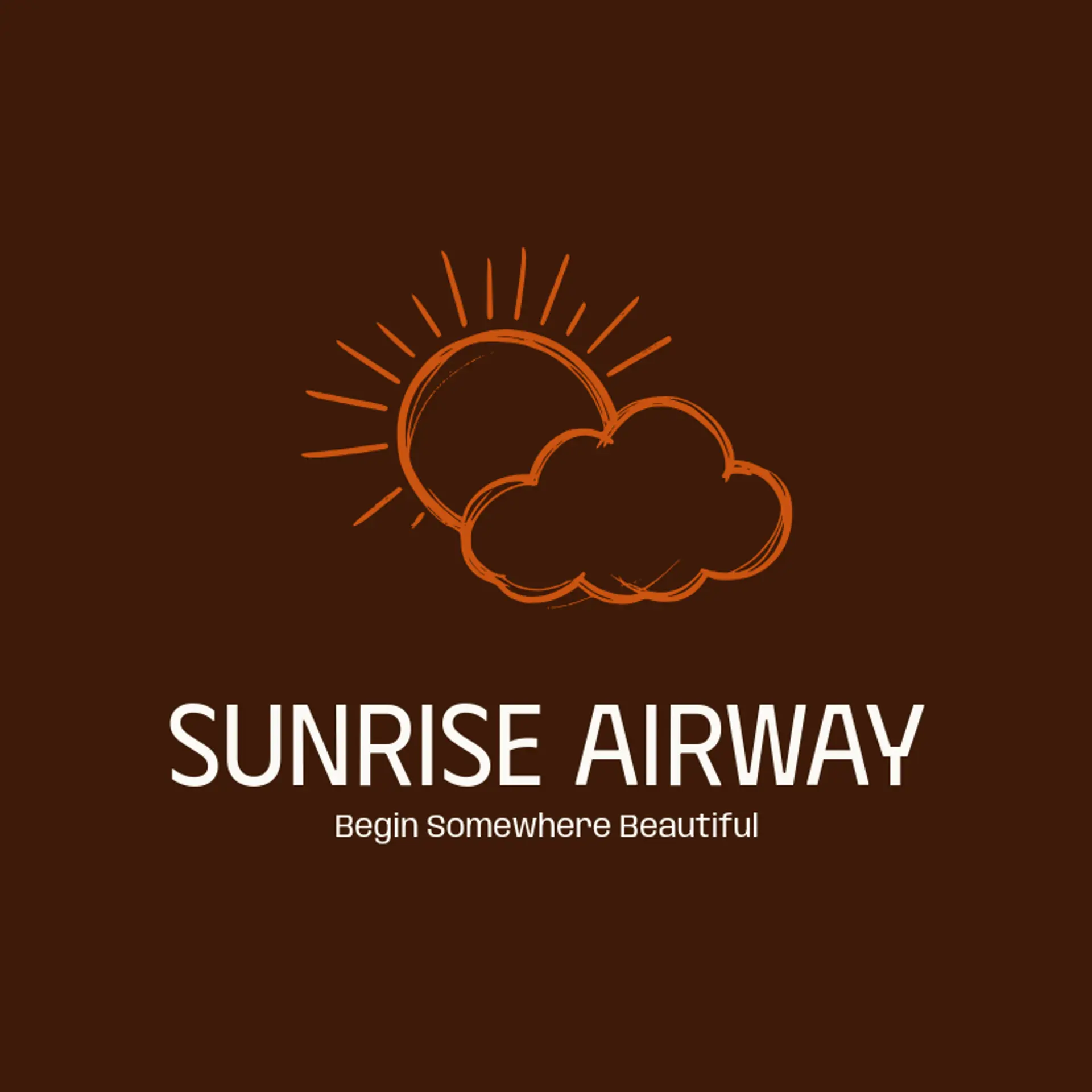 Sunrise Airway logo for airline