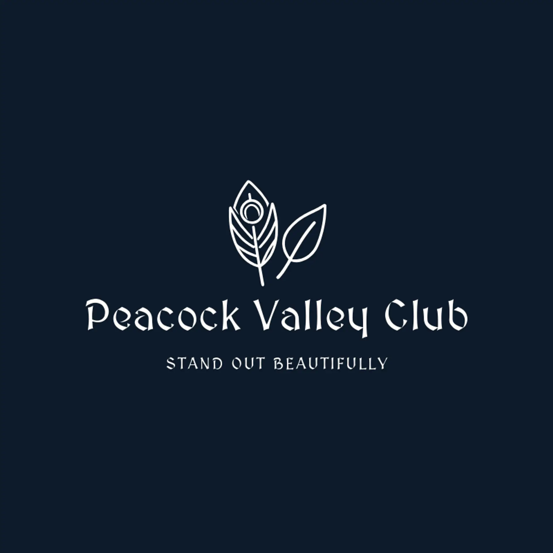 Peacock Valley Club logo for indian