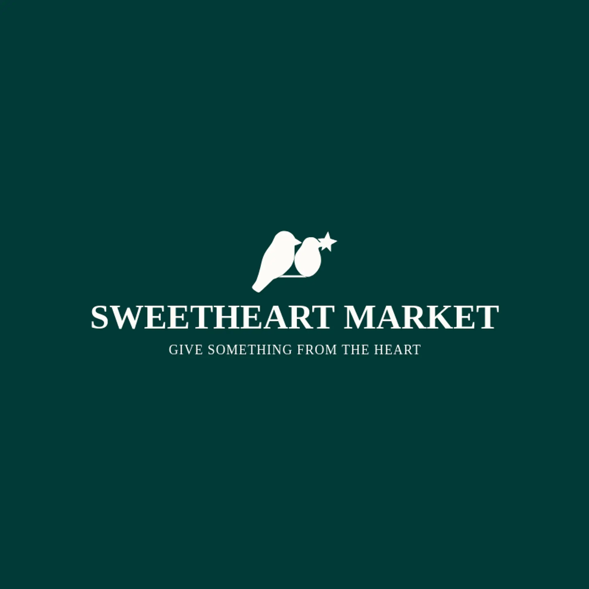 Sweetheart Market logo for lover