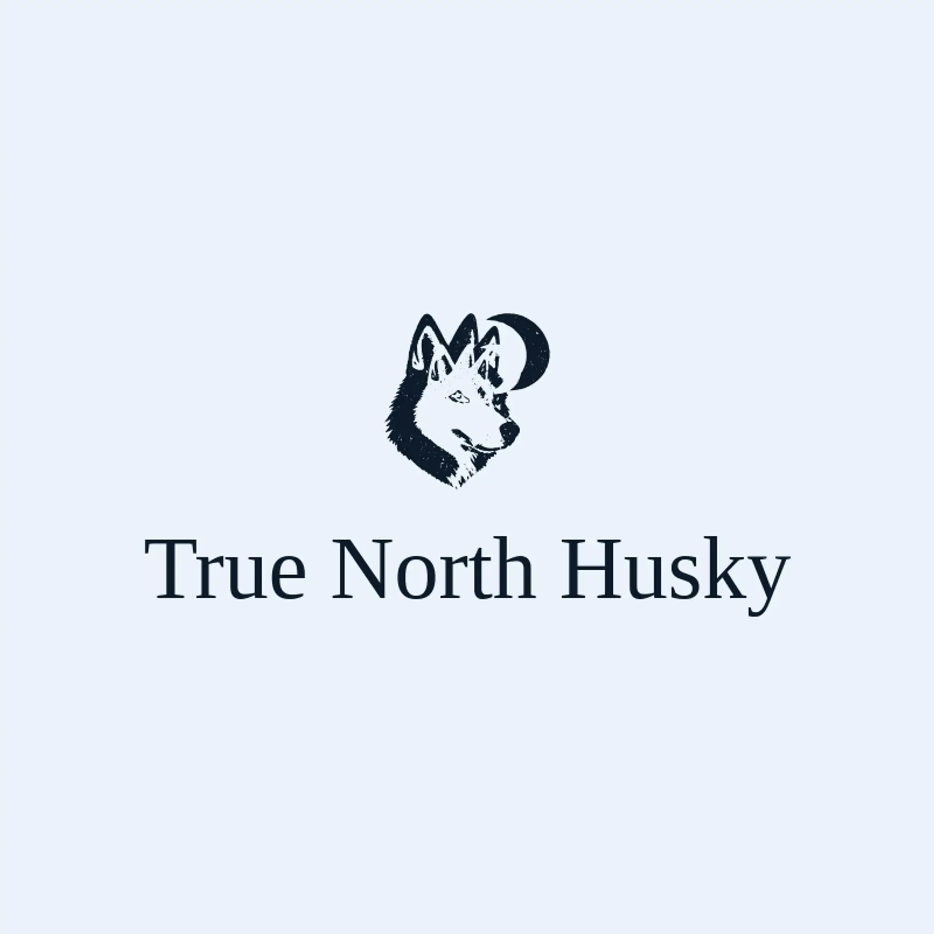 True North Husky logo for husky