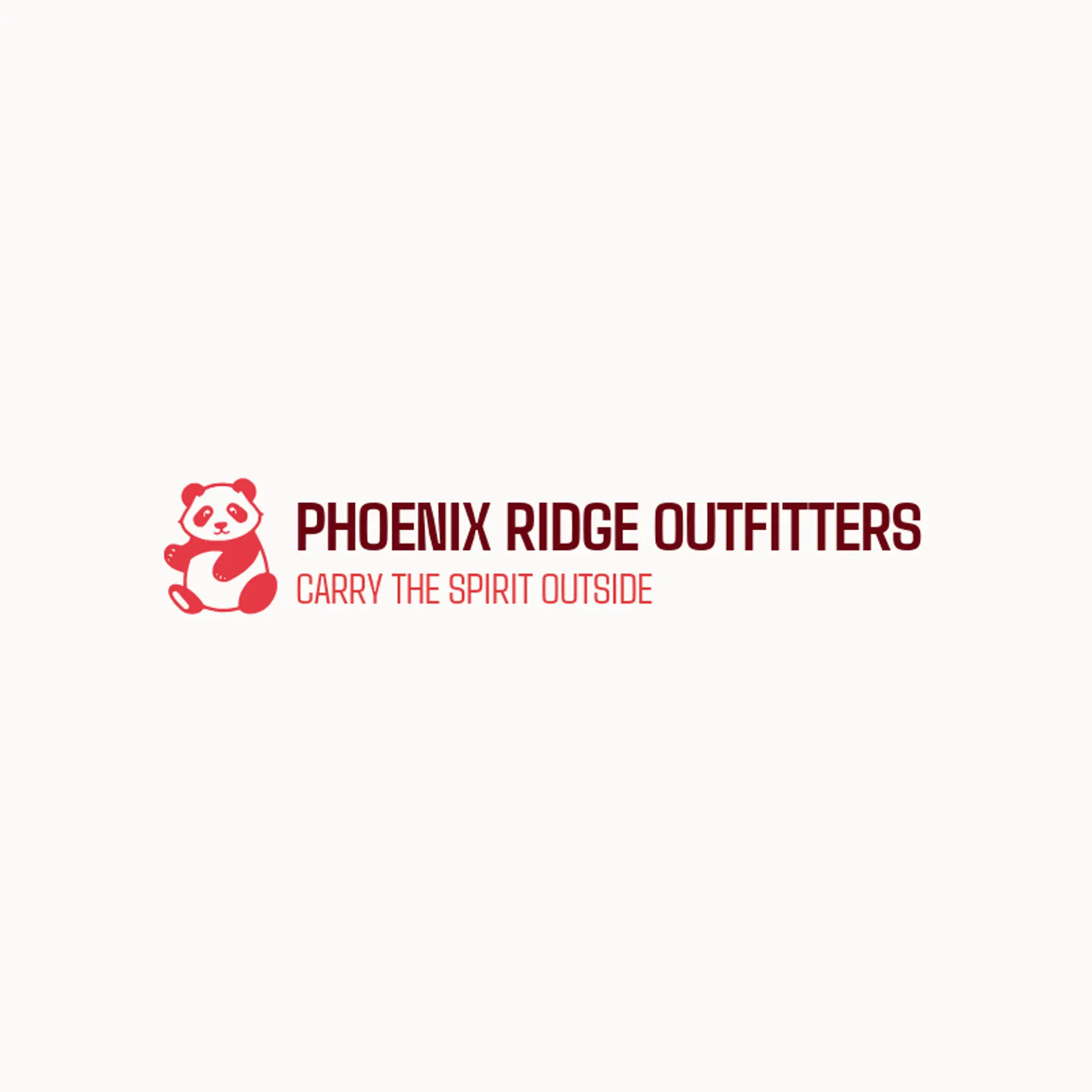 Phoenix Ridge Outfitters logo for china
