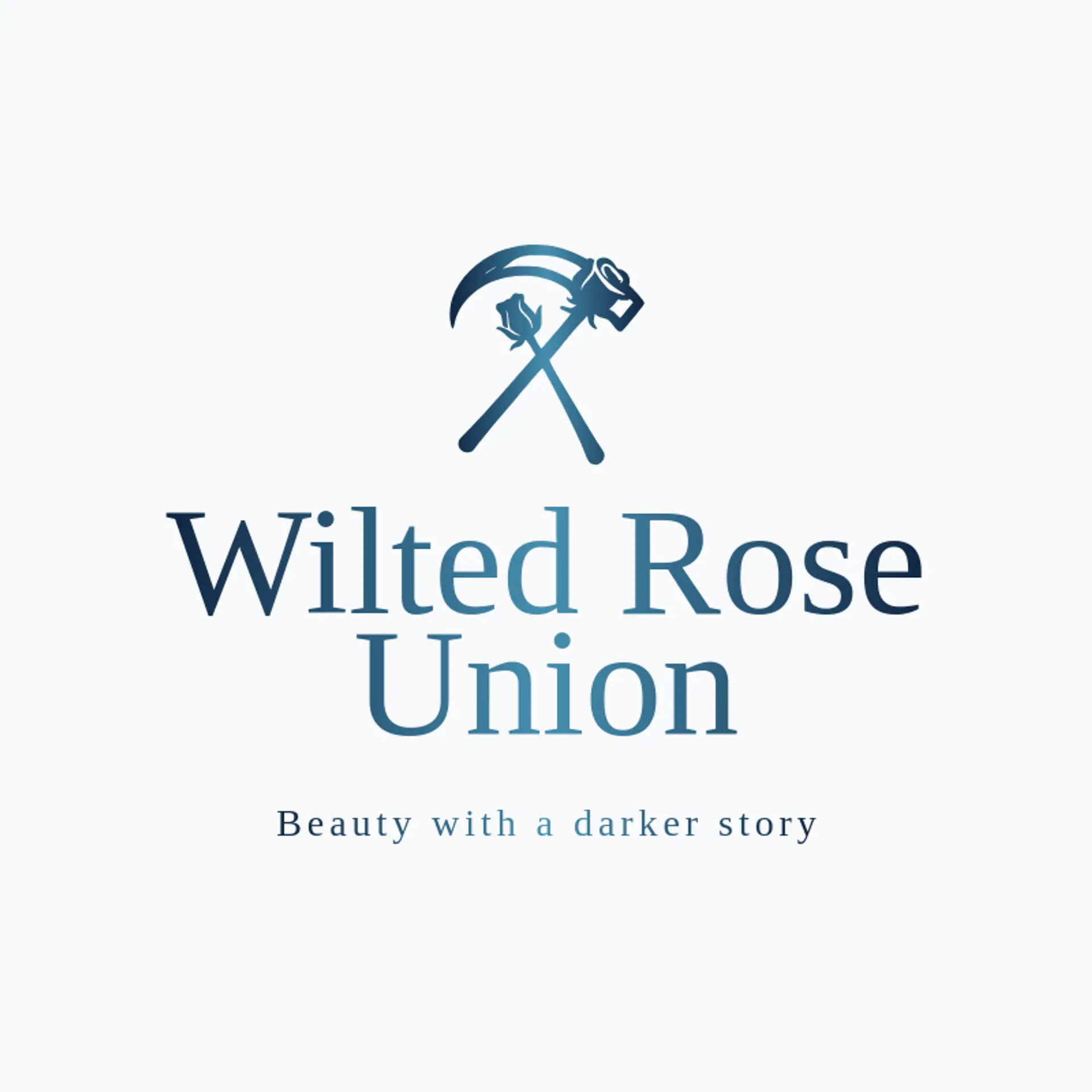 Wilted Rose Union logo for grim reaper