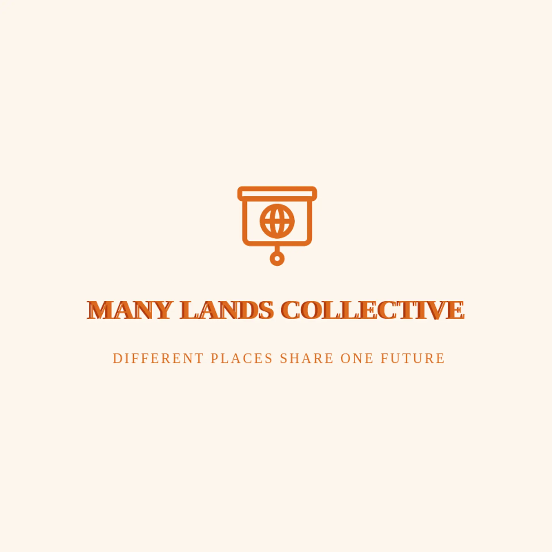 Many Lands Collective logo for international