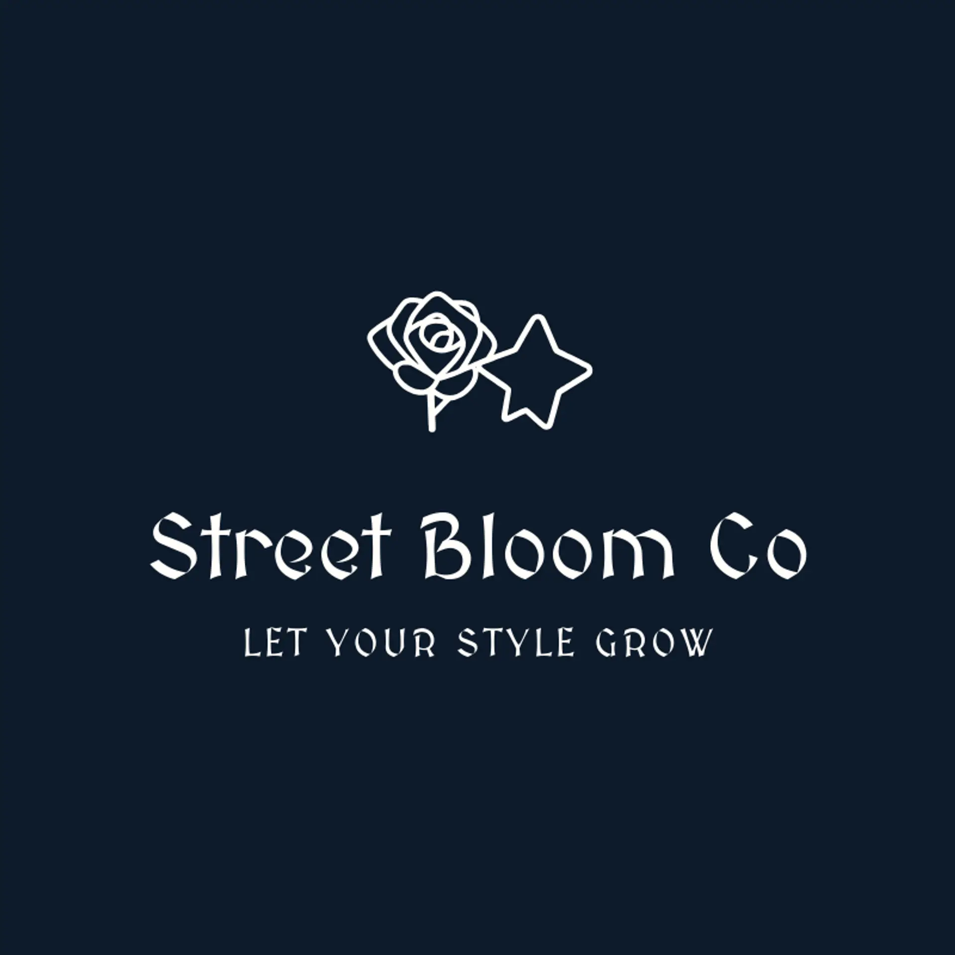 Street Bloom Co logo for streetwear