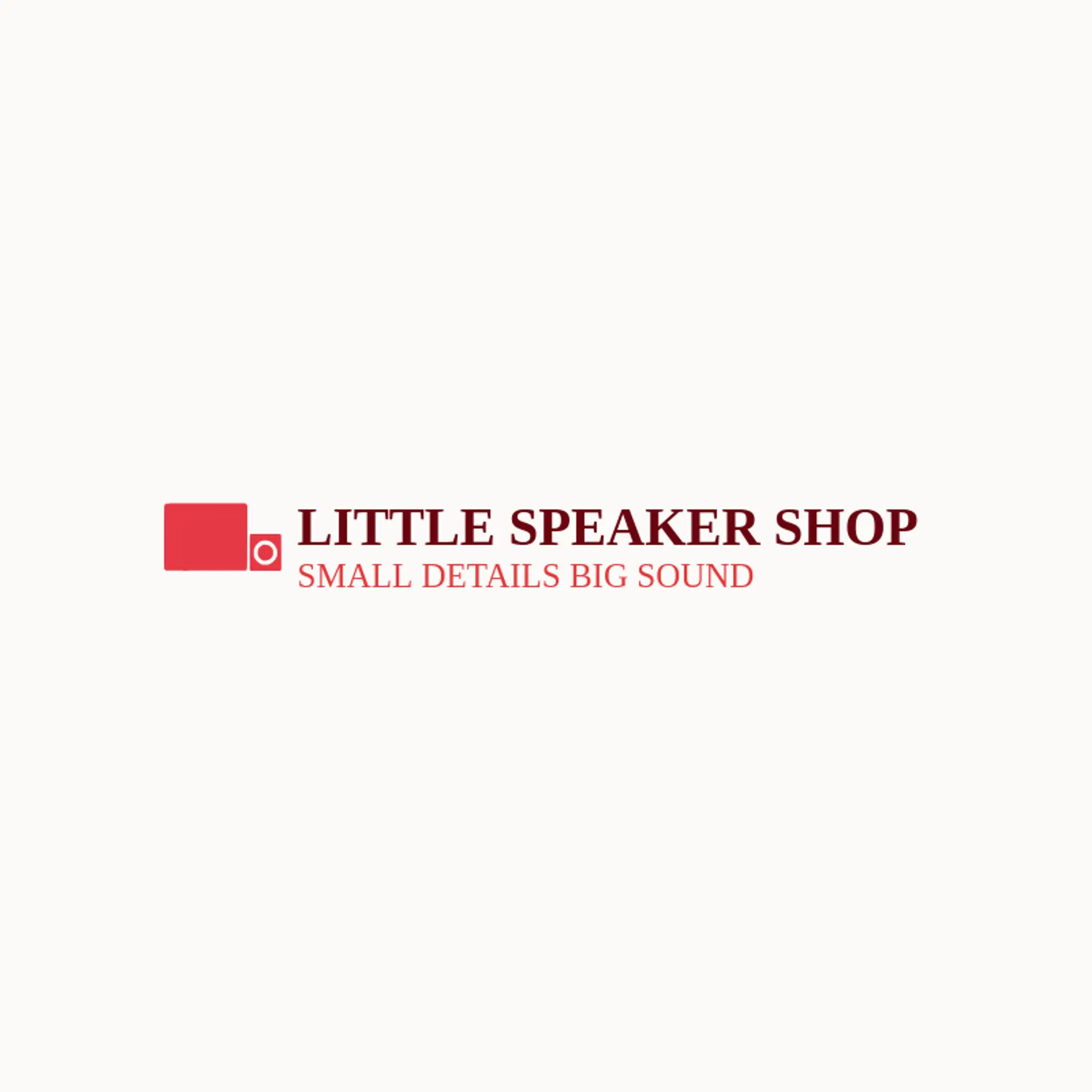 Little Speaker Shop logo for stereo