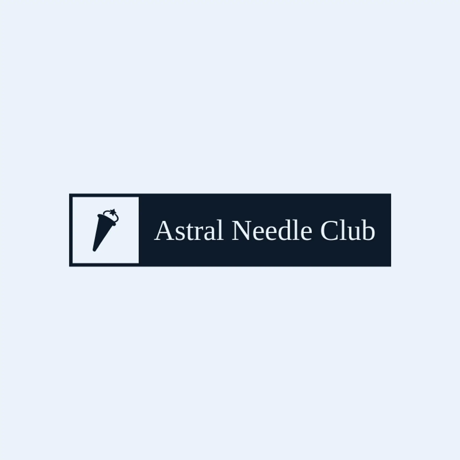 Astral Needle Club logo for tattoo shop