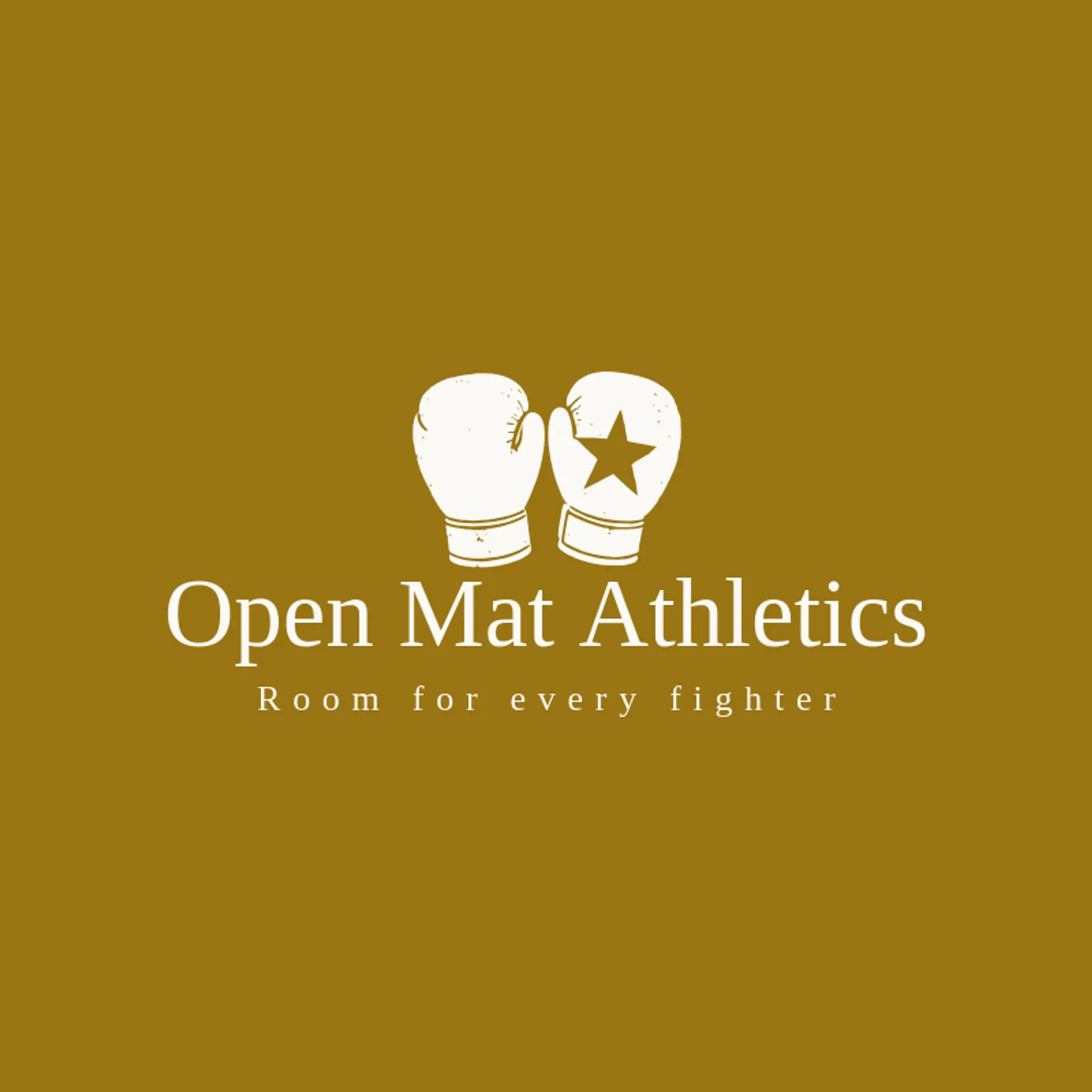 Open Mat Athletics logo for fight