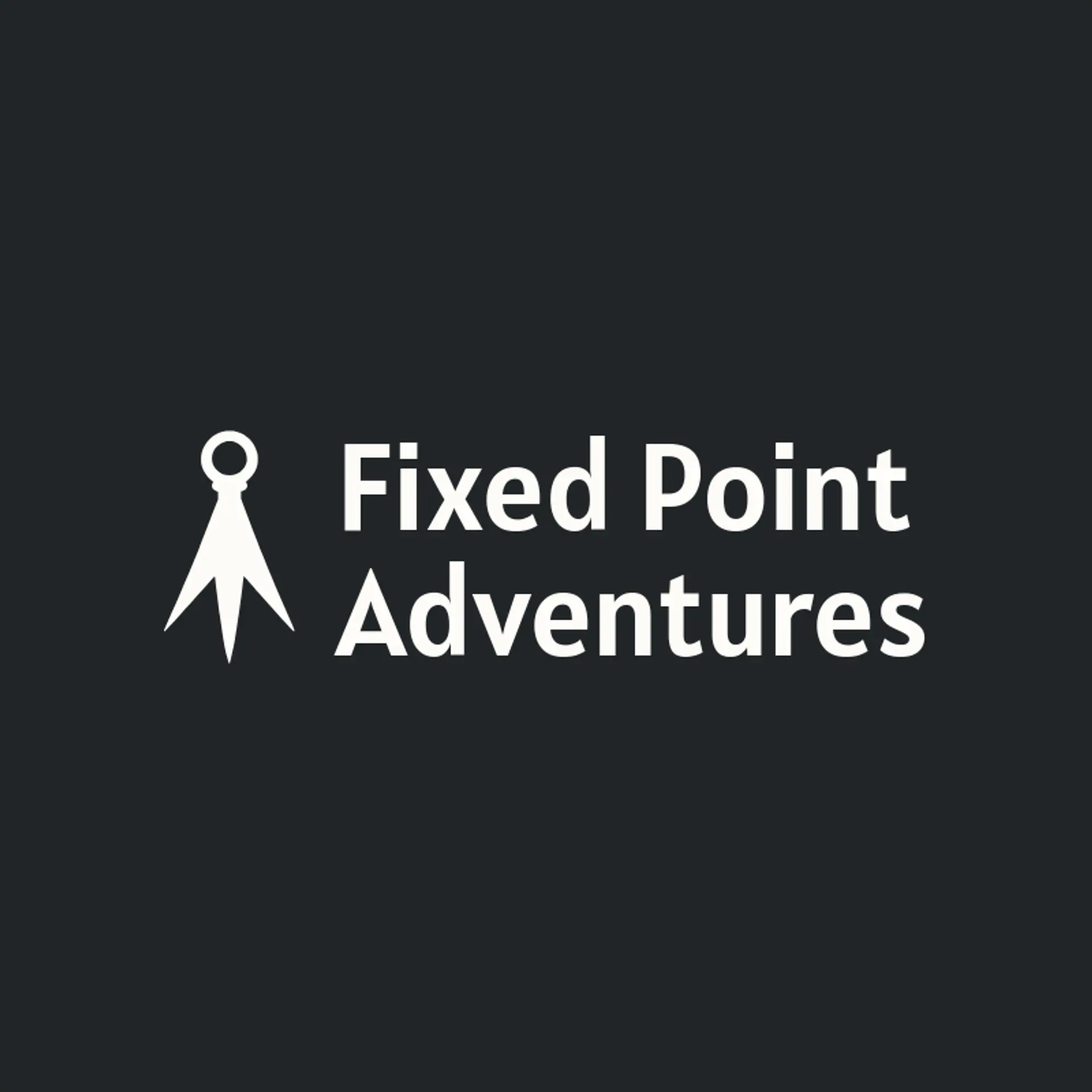 Fixed Point Adventures logo for compass