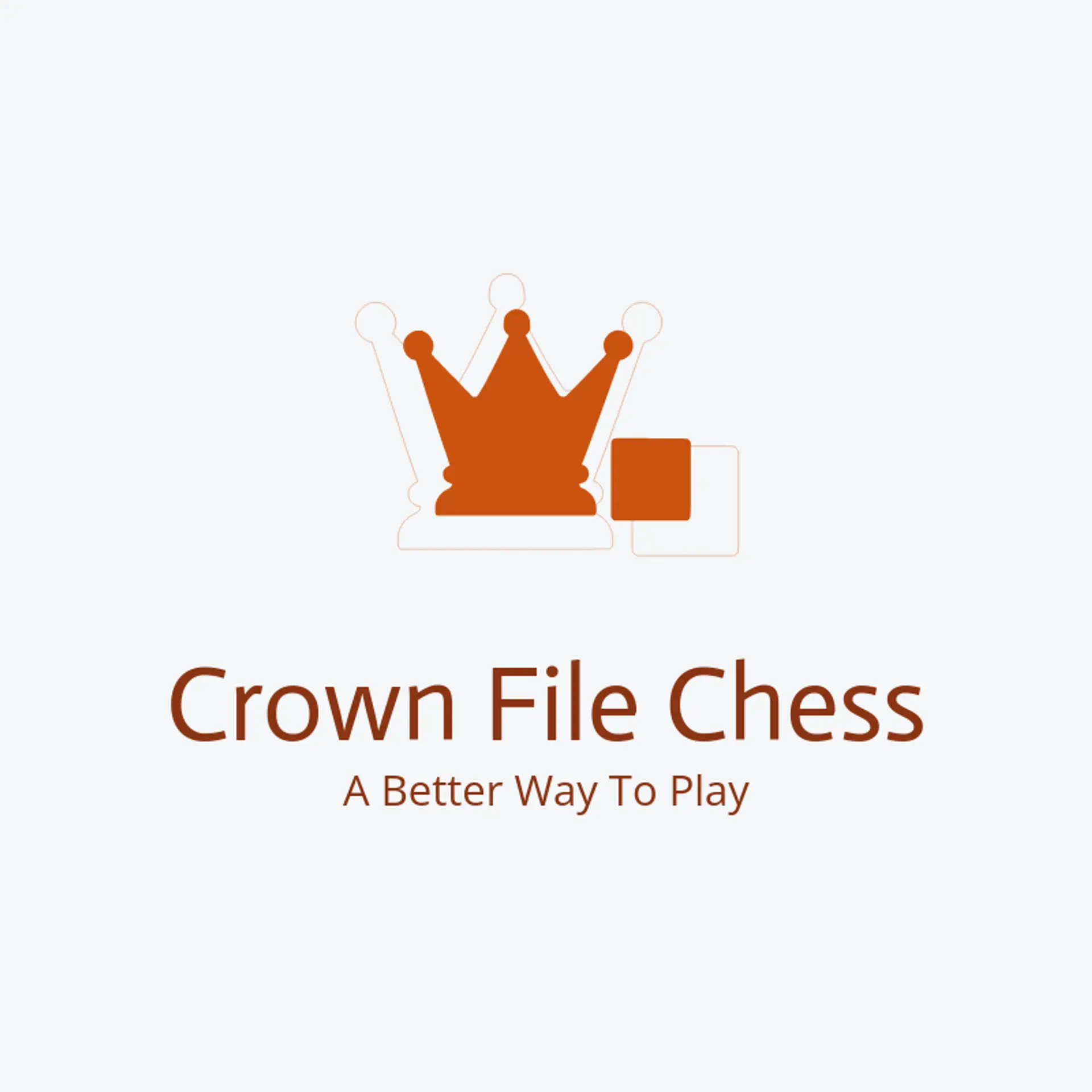 Crown File Chess logo for chess