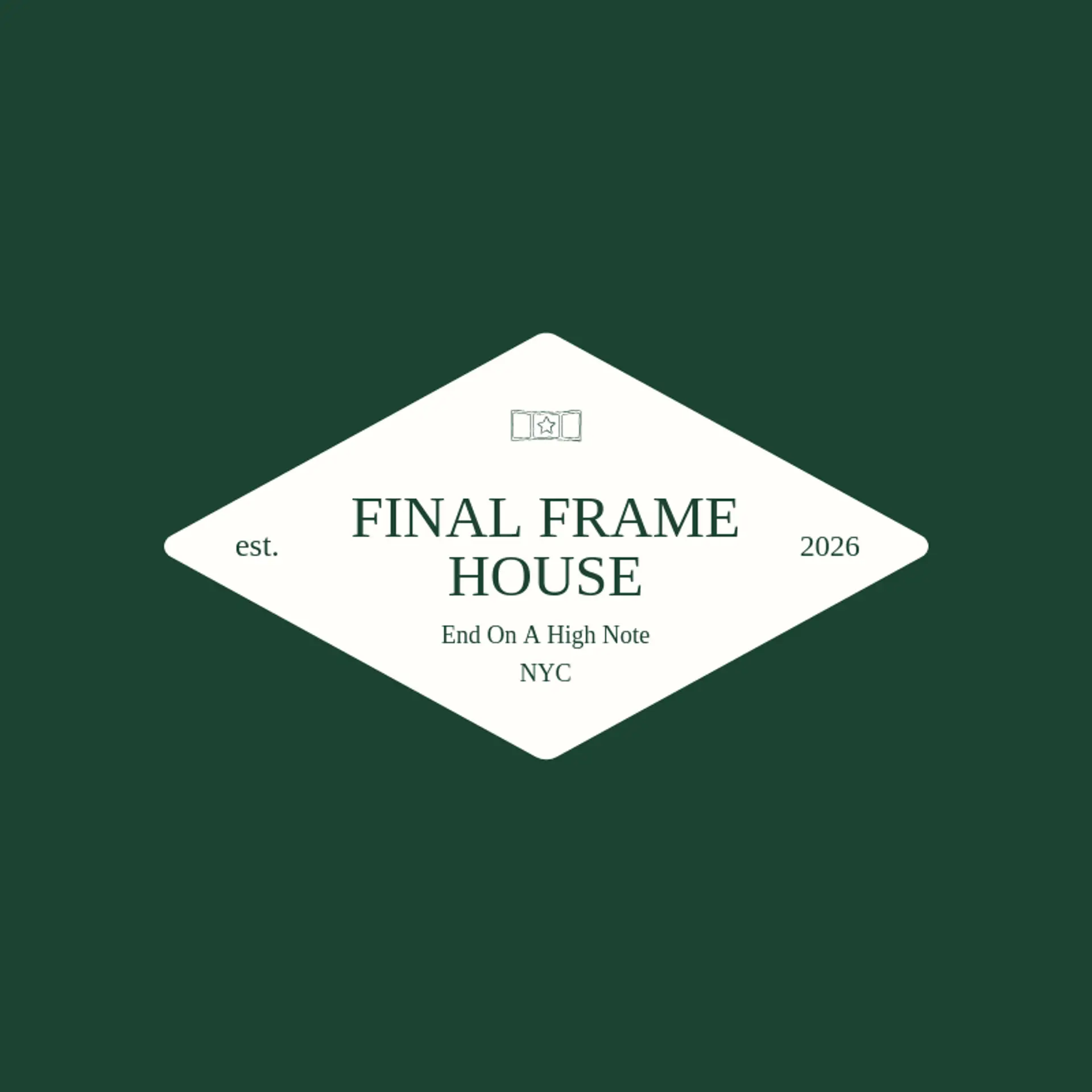 Final Frame House logo for film
