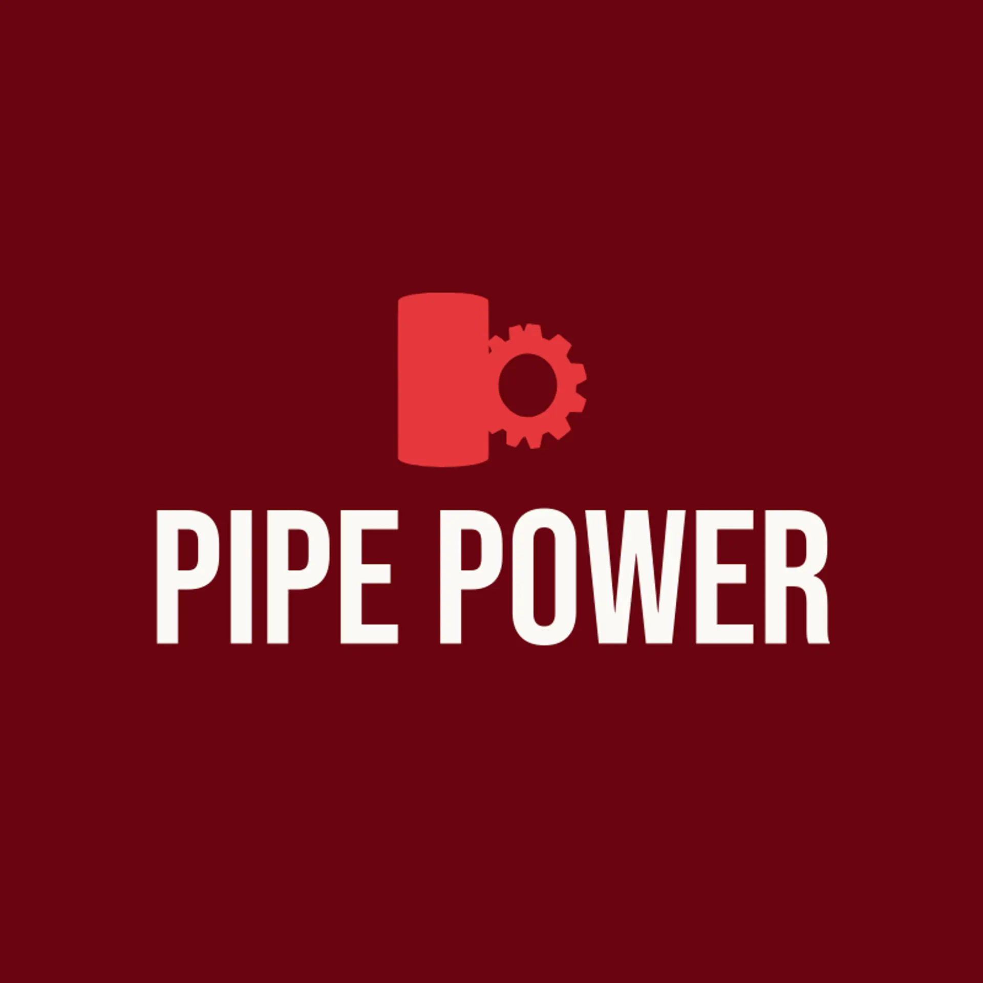 Pipe Power logo for motor shop