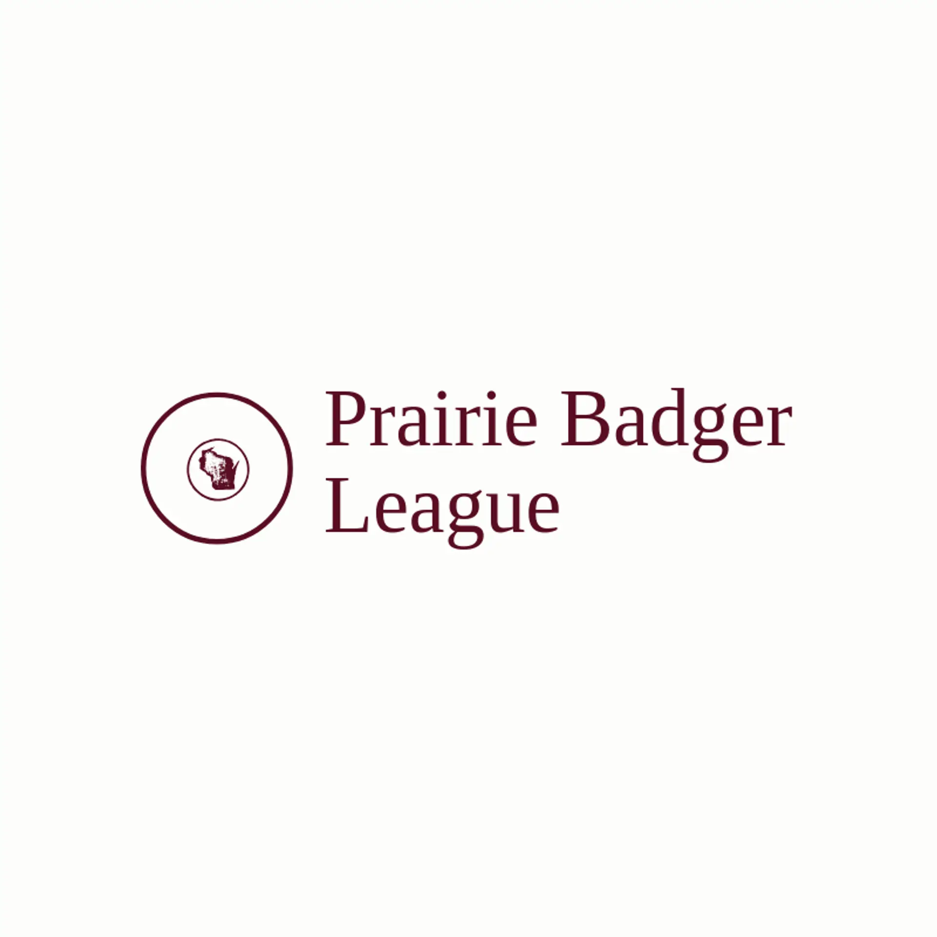 Prairie Badger League logo for wisconsin