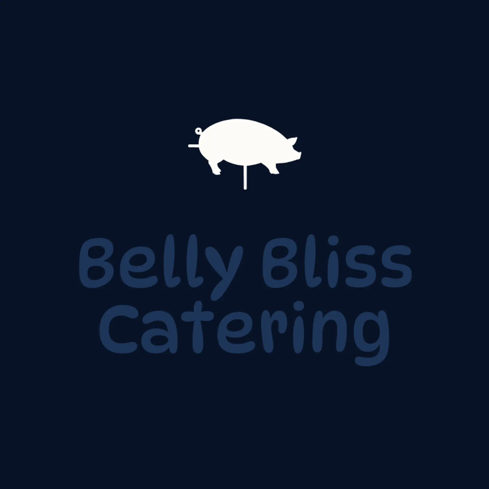 Belly Bliss Catering logo for lechon