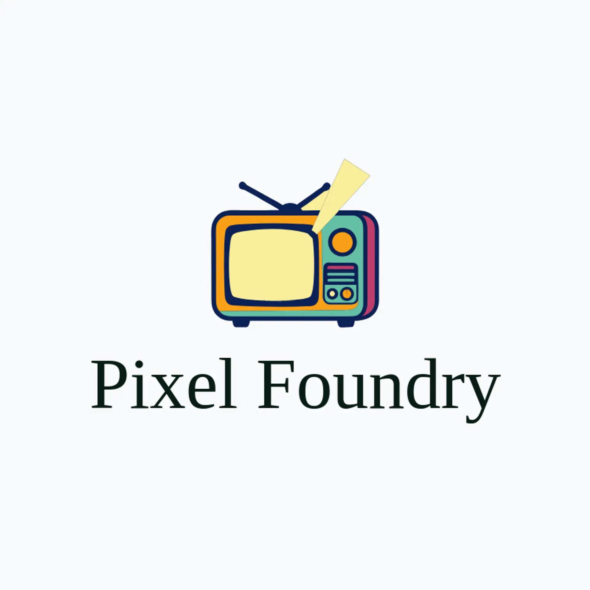Pixel Foundry logo for electronics