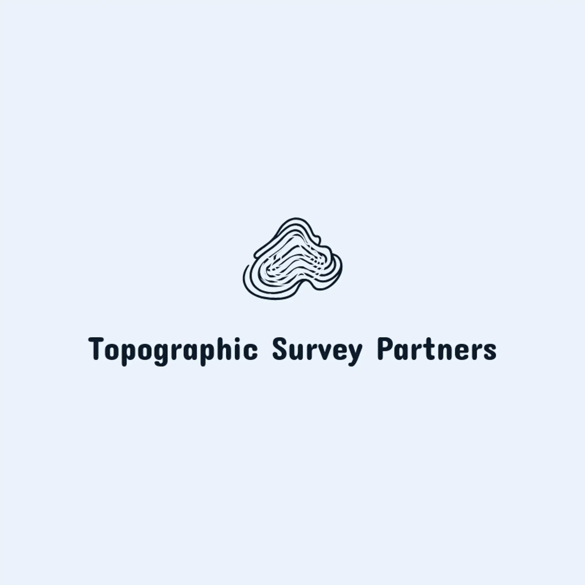 Topographic Survey Partners logo for surveying