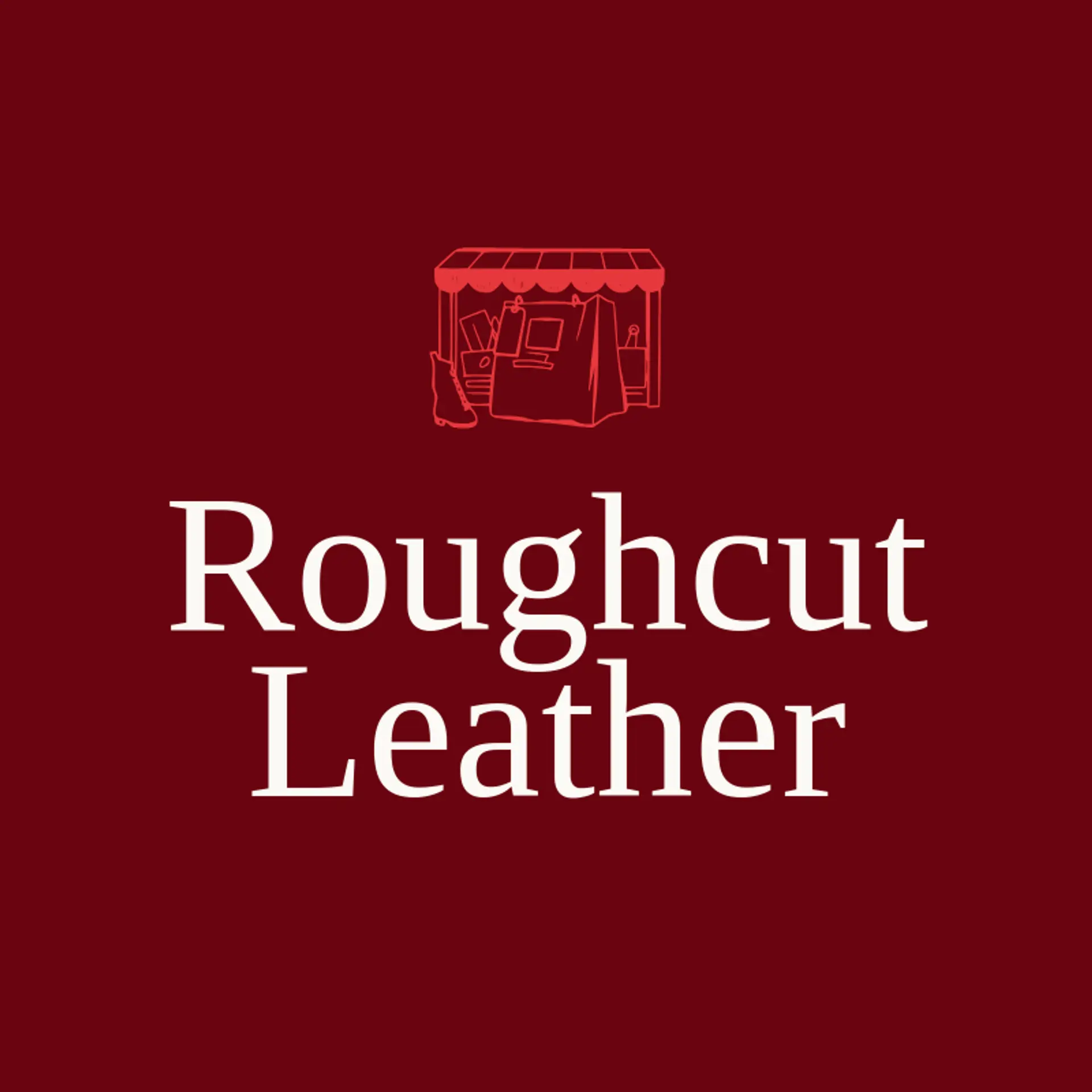 Roughcut Leather logo for boot