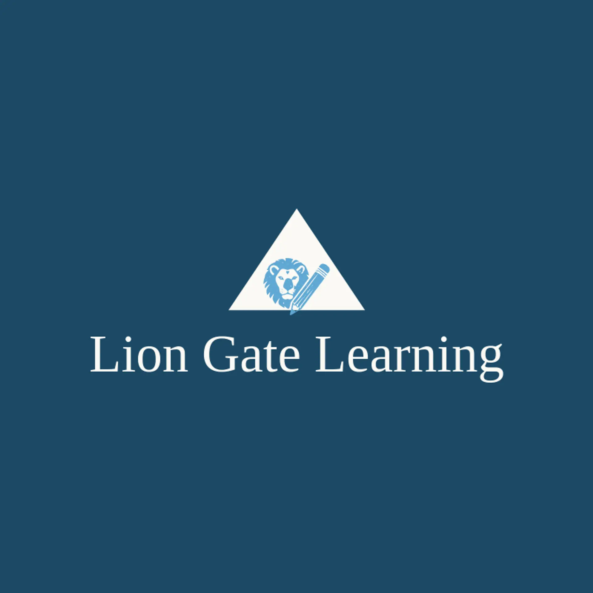 Lion Gate Learning logo for lion head