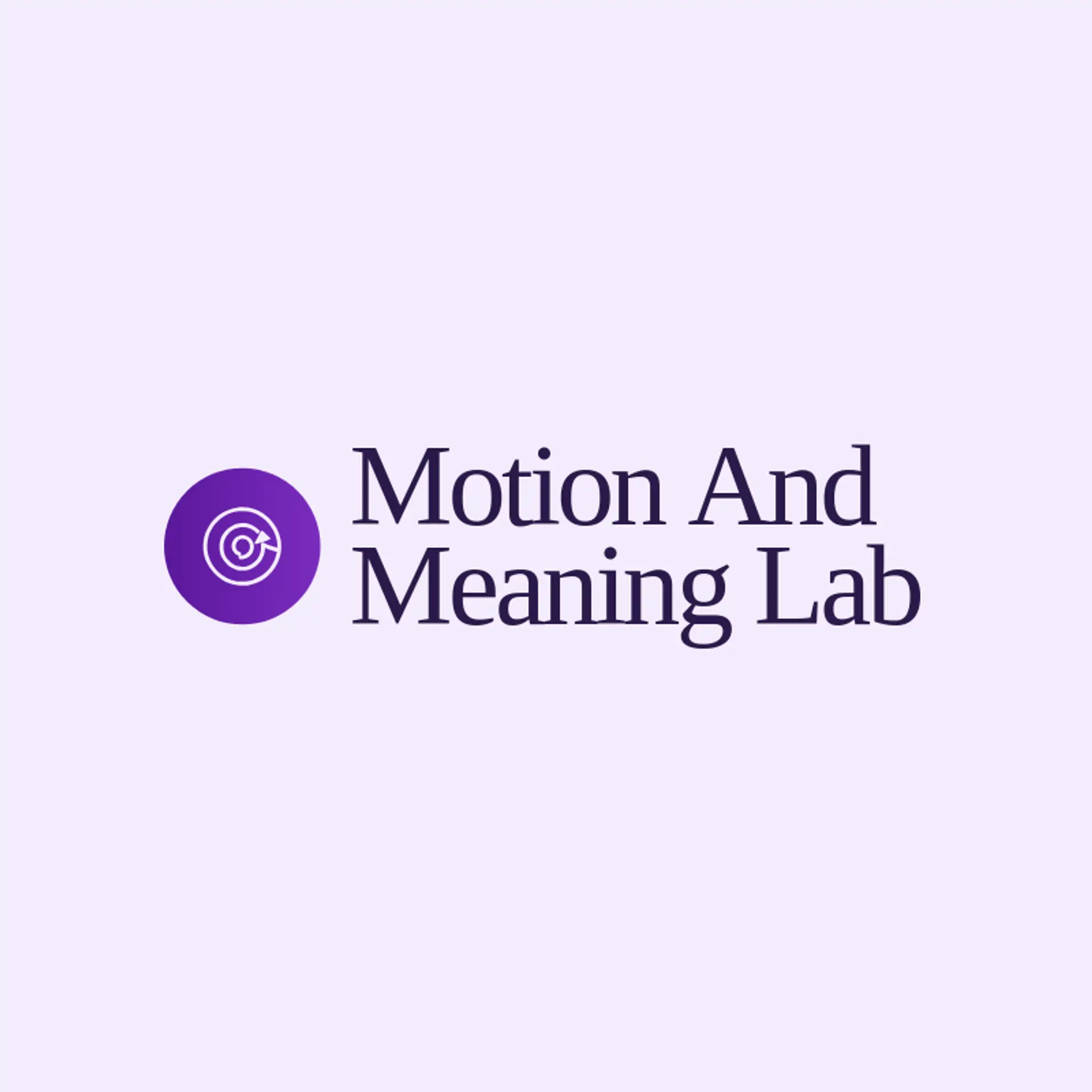 Motion and Meaning Lab logo for spiral