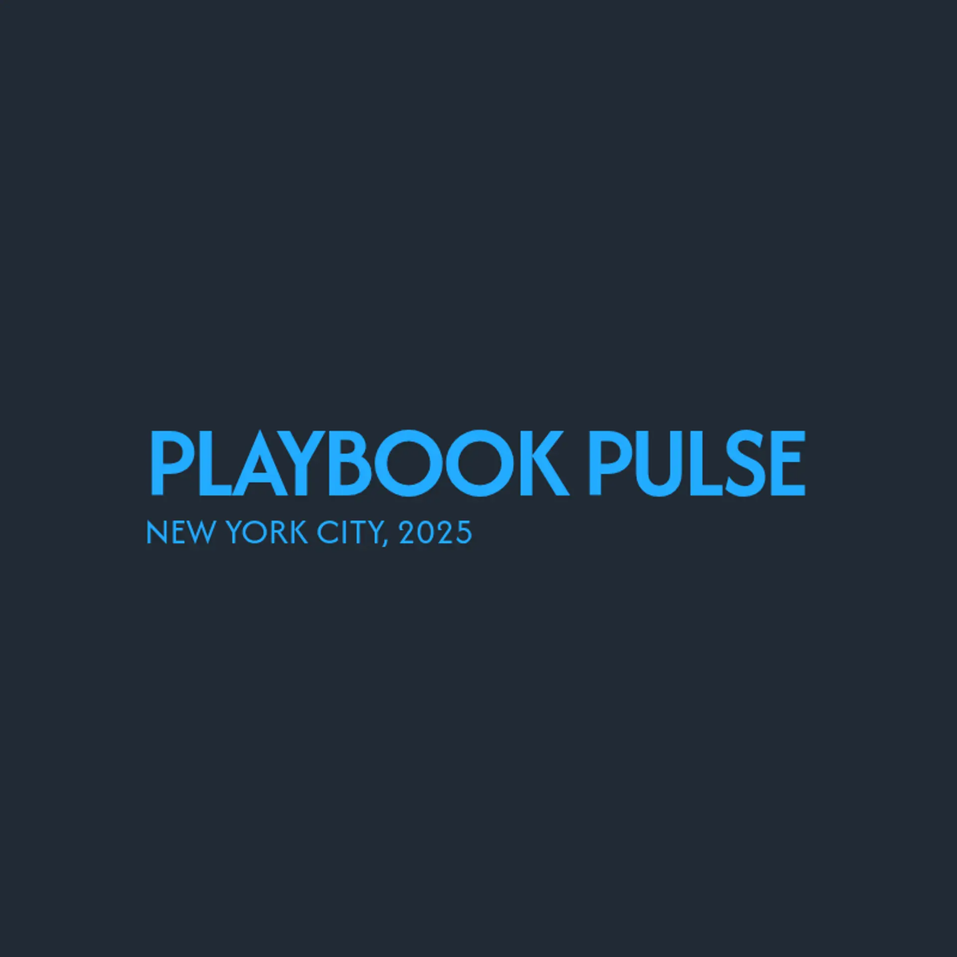Playbook Pulse logo for sports podcast