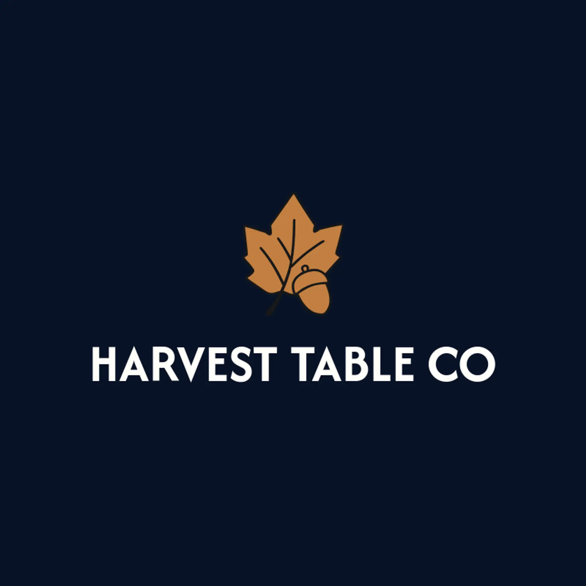 Harvest Table Co logo for thanksgiving