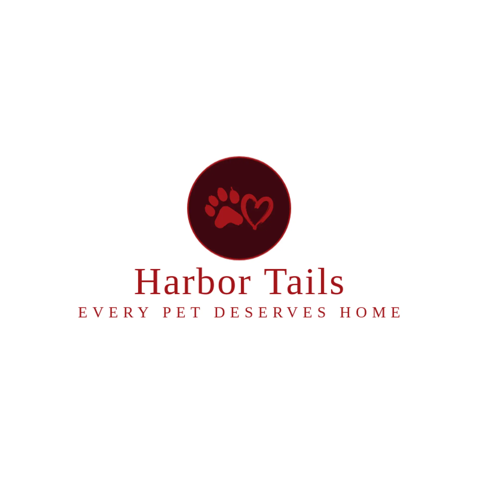 Harbor Tails logo for animal shelter