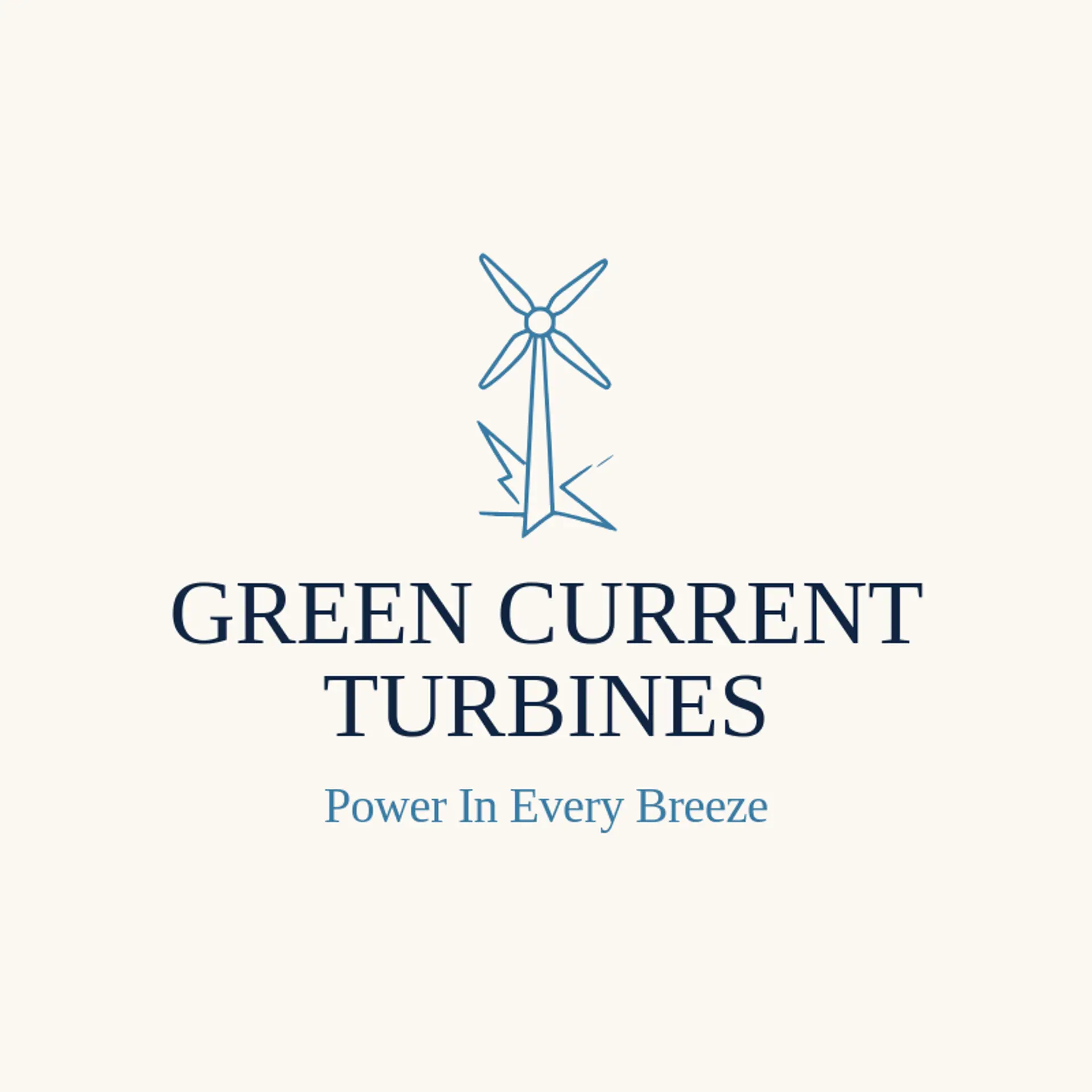 Green Current Turbines logo for wind