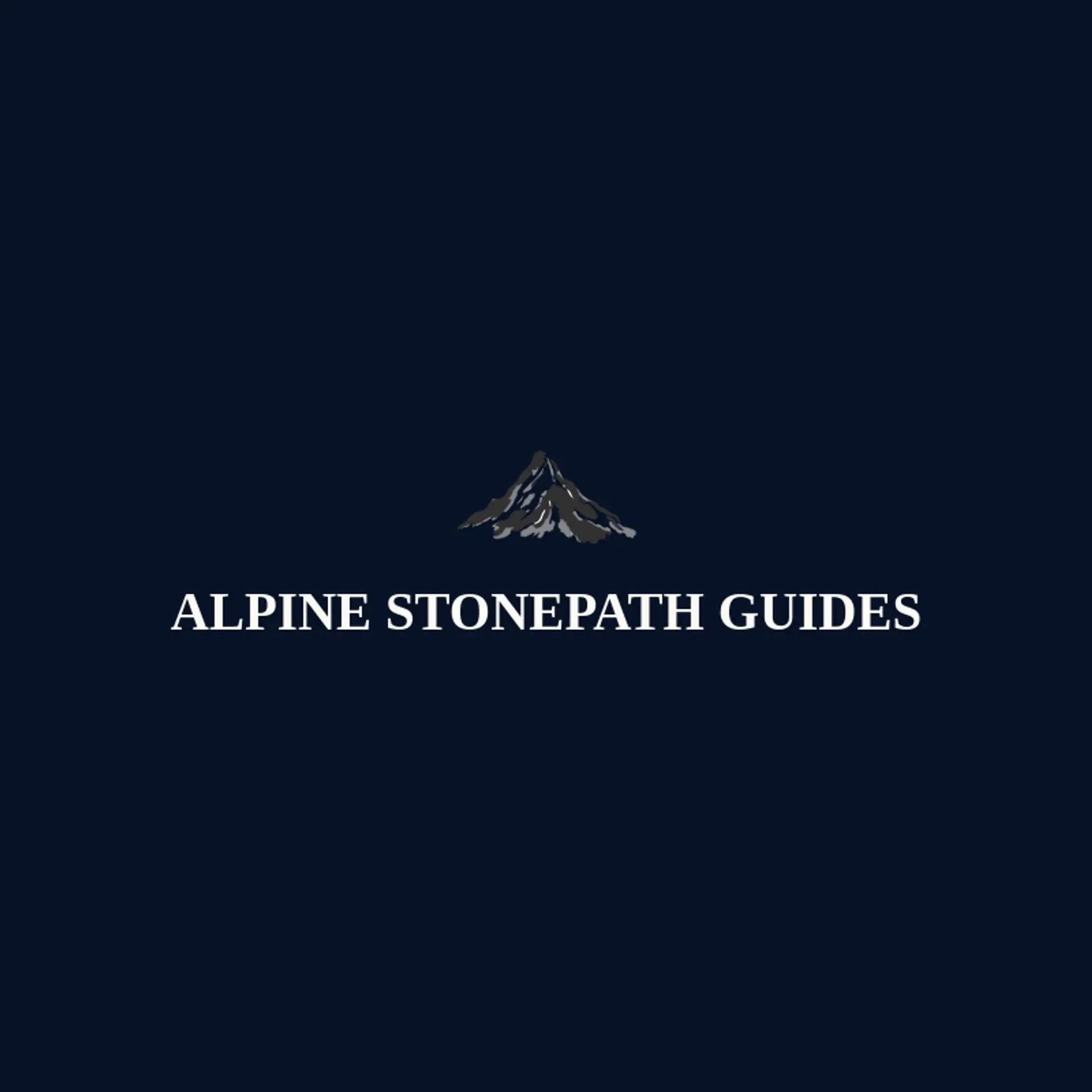 Alpine Stonepath Guides logo for alpine